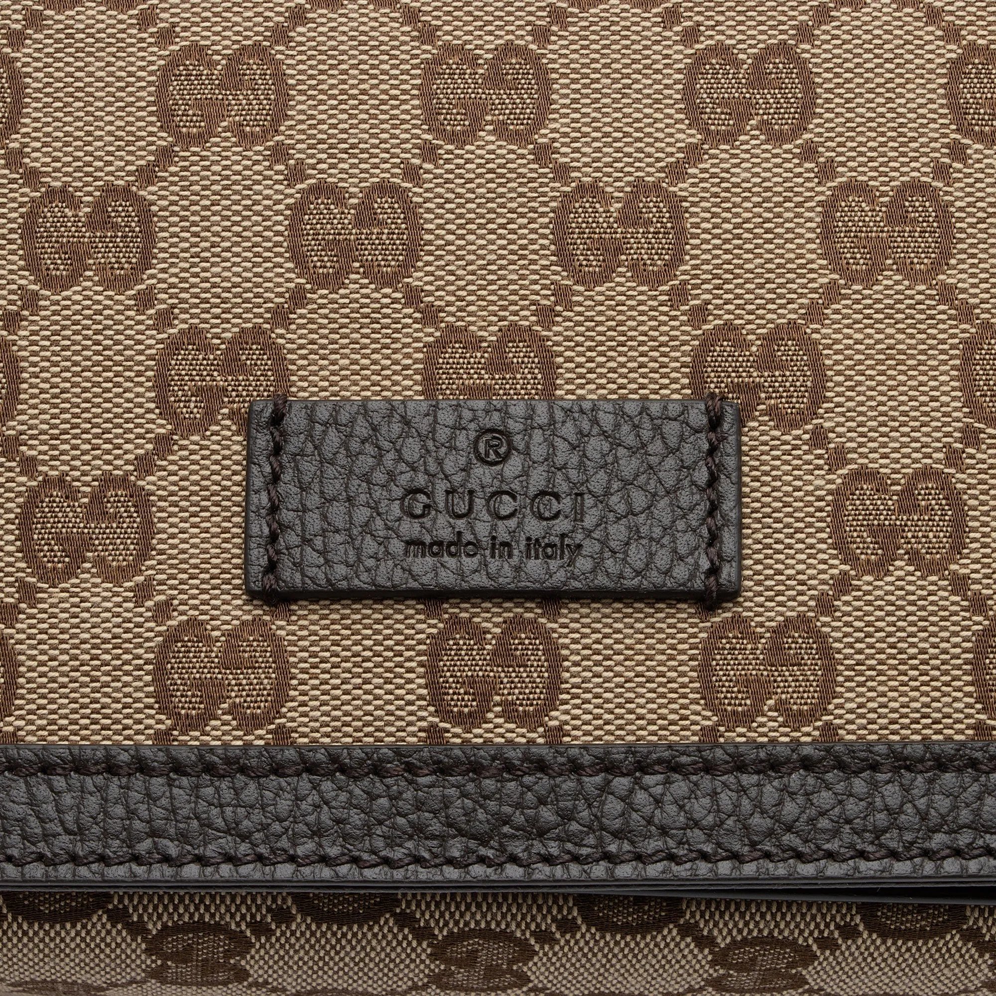 Gucci GG Canvas Flap Messenger Bag (SHF-Dgivt4)