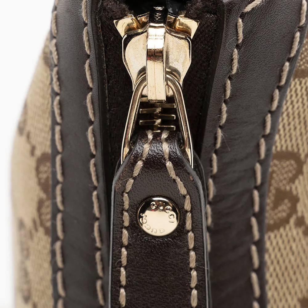 Gucci GG Canvas Interlocking Heart Crossbody Bag (SHF-21469)