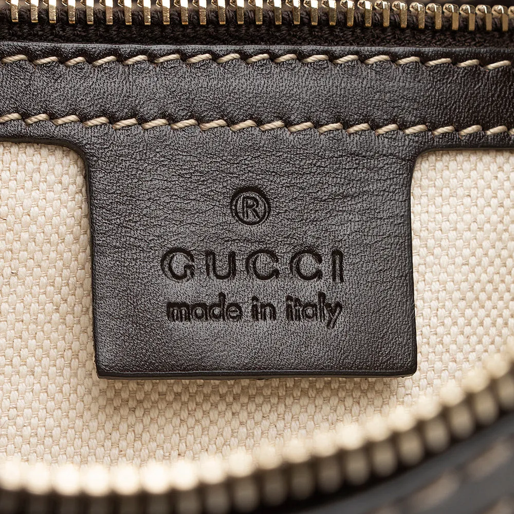 Gucci GG Canvas Interlocking Heart Crossbody Bag (SHF-21469)