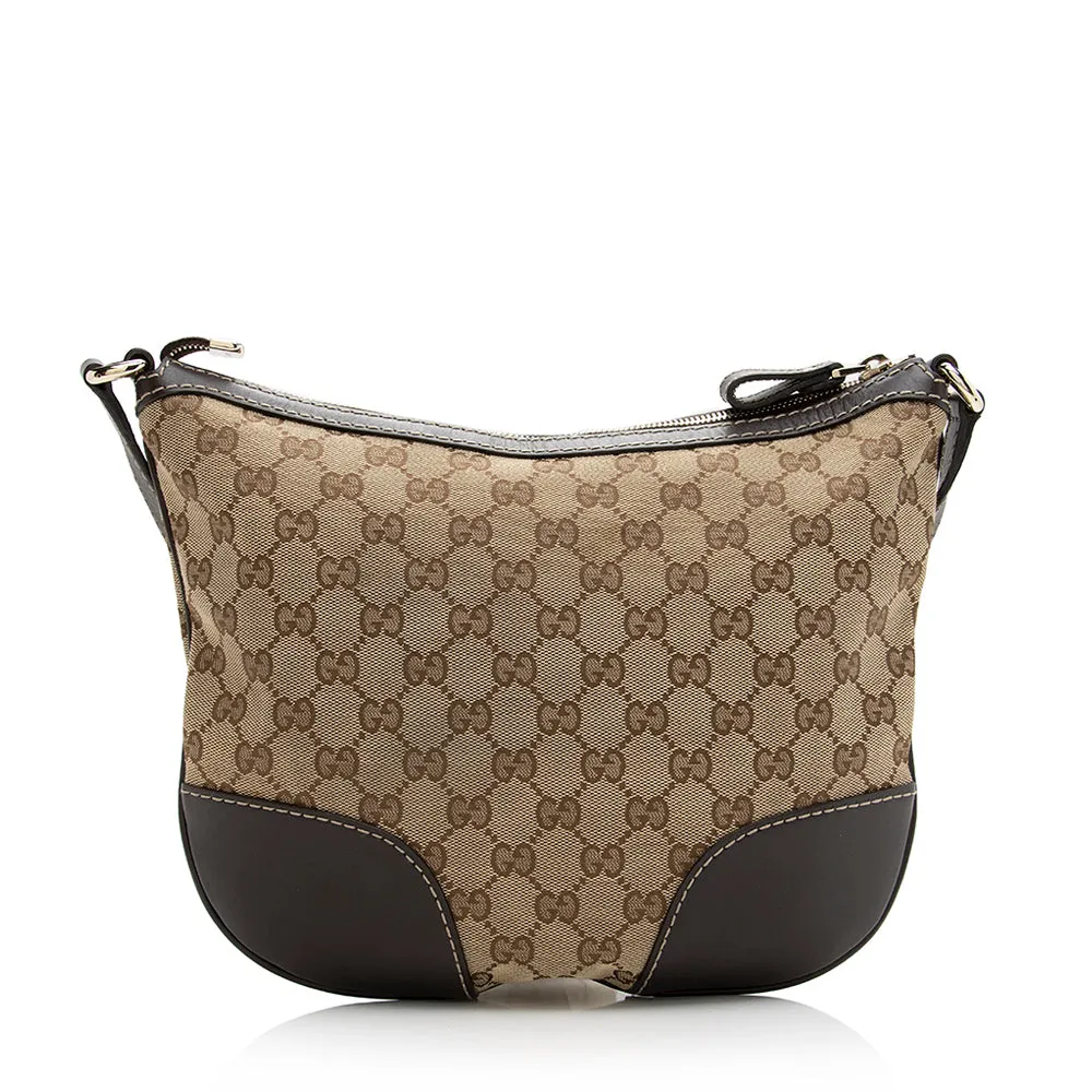 Gucci GG Canvas Interlocking Heart Crossbody Bag (SHF-21469)