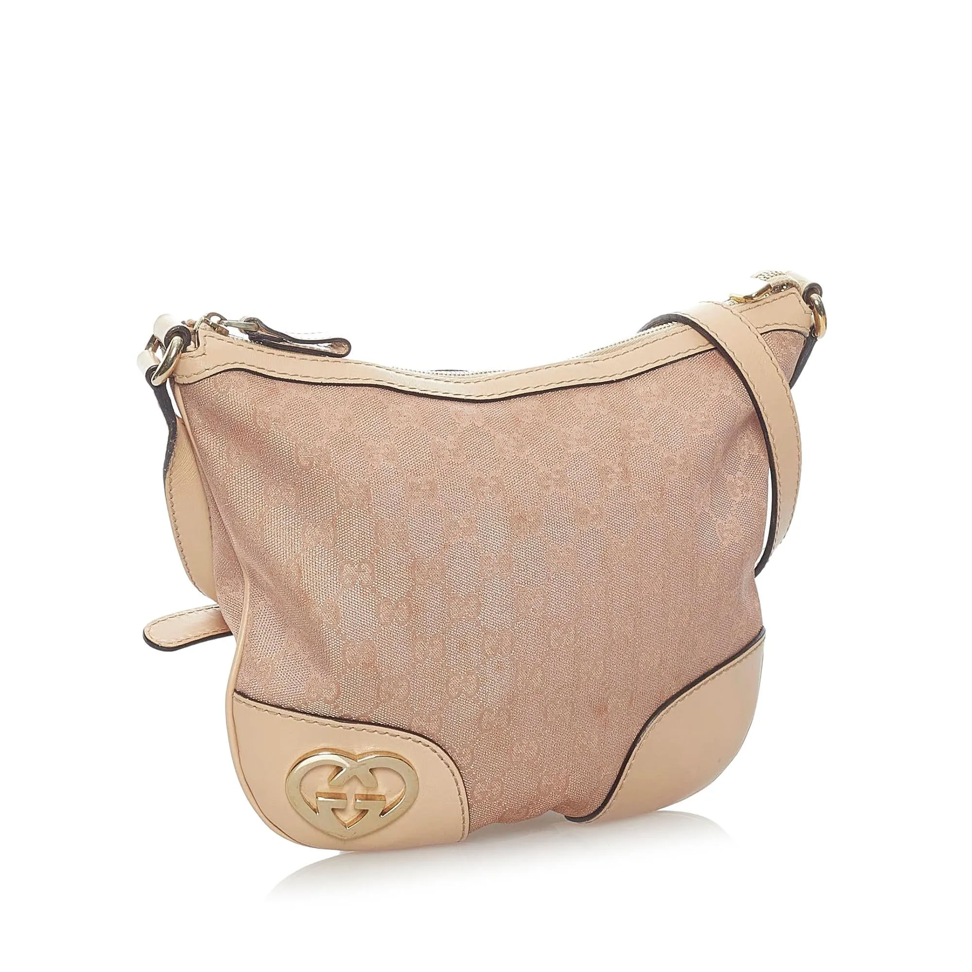 Gucci GG Canvas Lovely Crossbody Bag (SHG-31450)