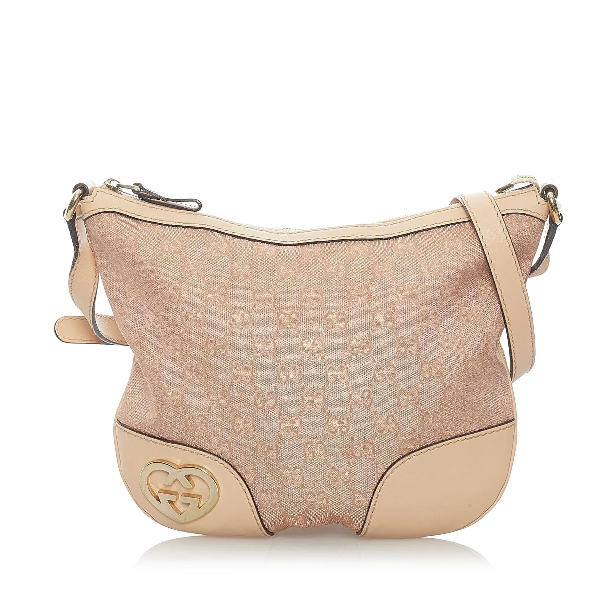Gucci GG Canvas Lovely Crossbody Bag (SHG-31450)