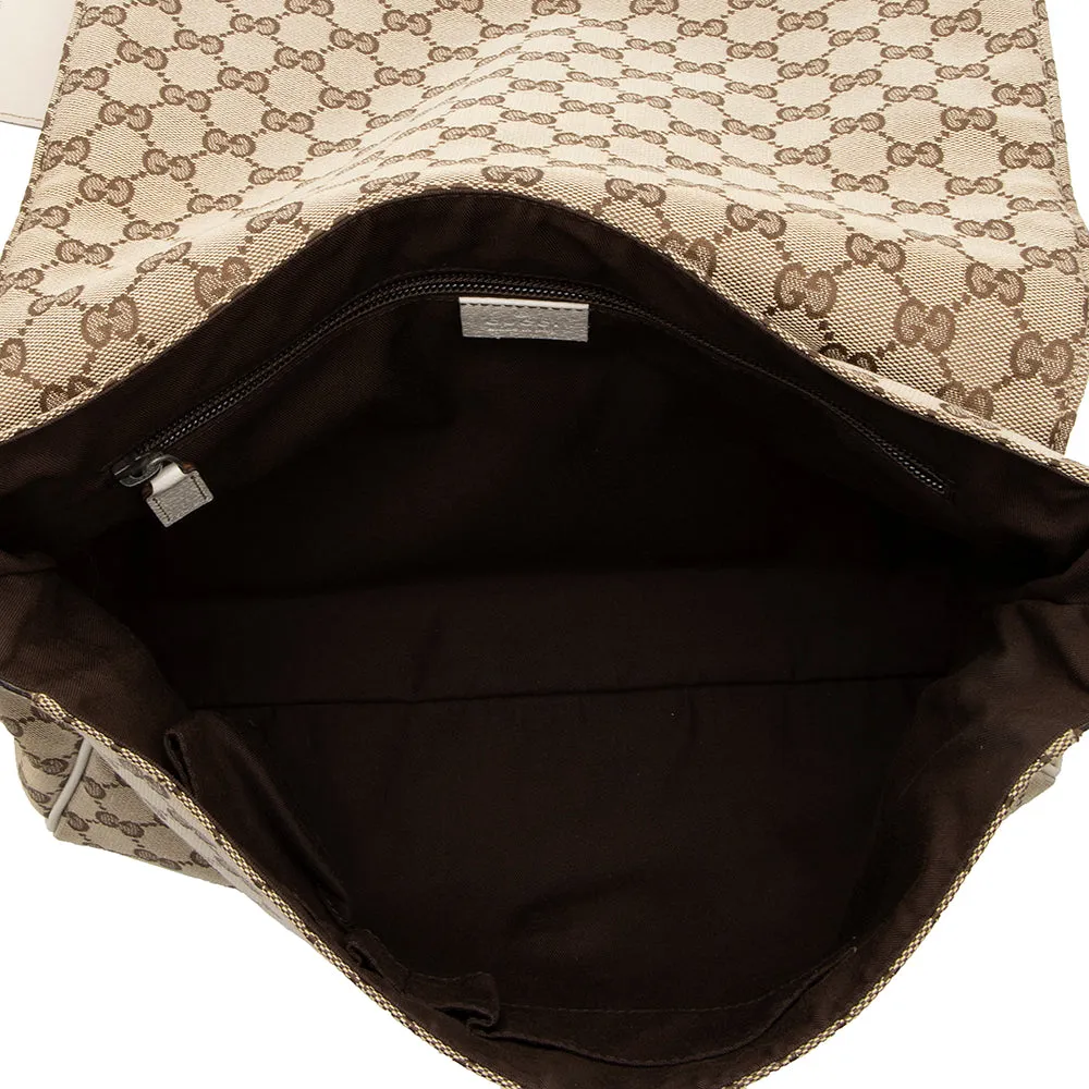 Gucci GG Canvas Messenger Bag (SHF-17833)