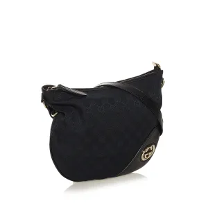 Gucci GG Canvas New Britt Crossbody (SHG-34441)