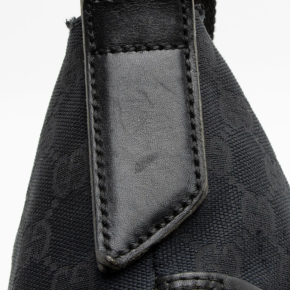Gucci GG Canvas Perforated Leather Messenger Bag (SHF-20533)