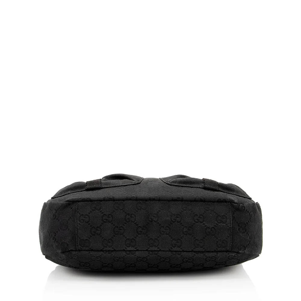 Gucci GG Canvas Pocket Shoulder Bag (SHF-19921)