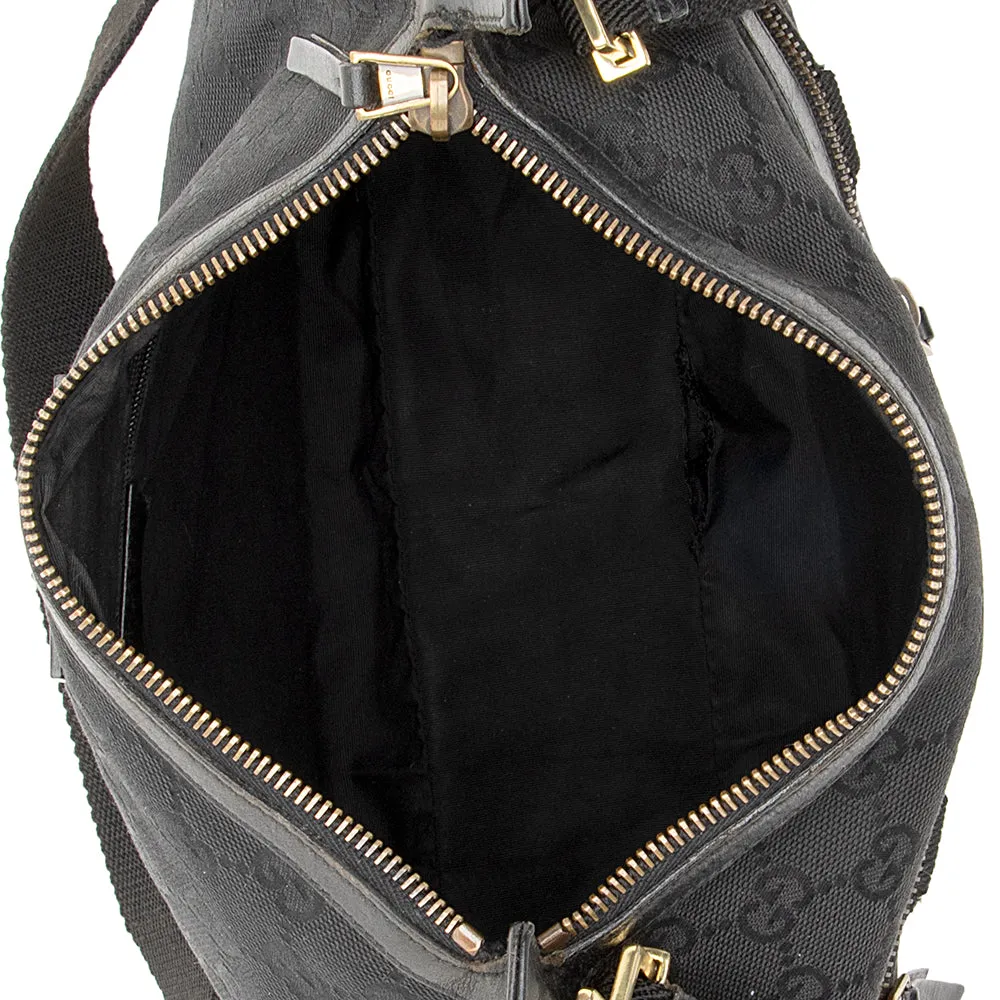 Gucci GG Canvas Pocket Shoulder Bag (SHF-19921)
