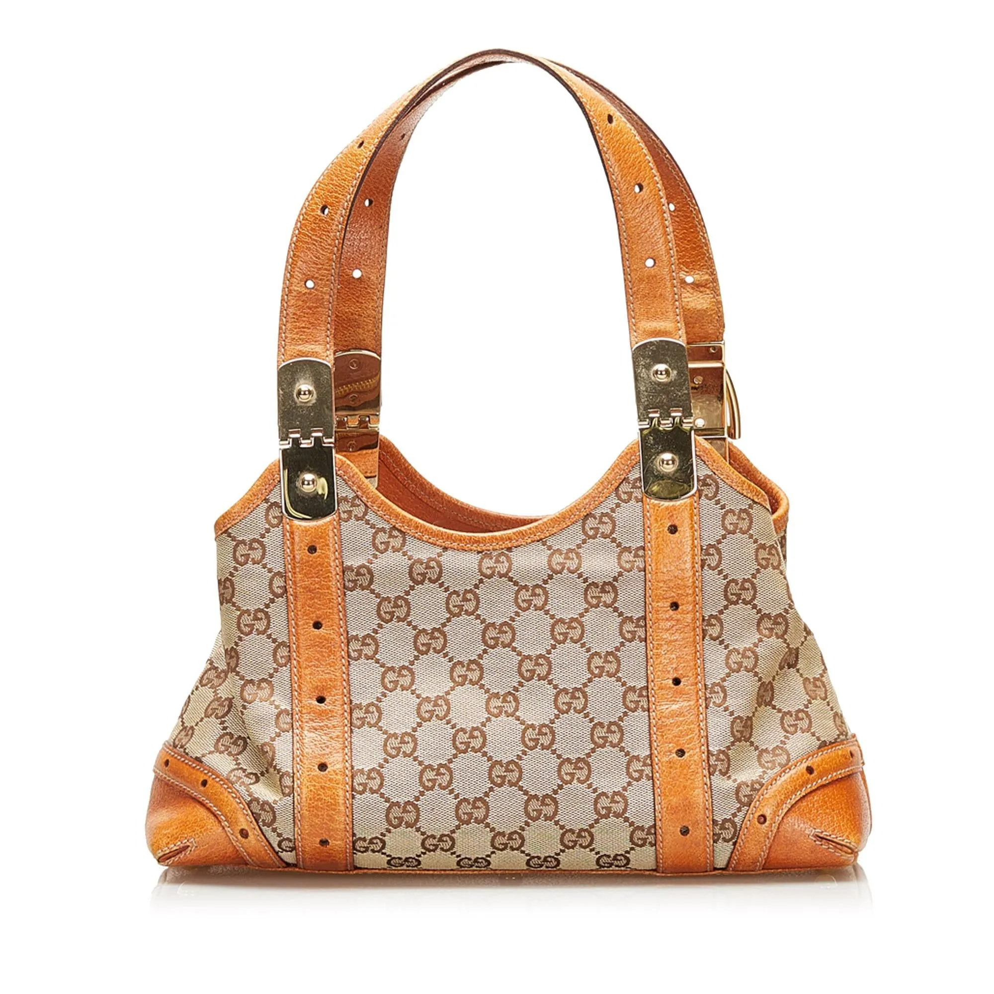 Gucci GG Canvas Shoulder Bag (SHG-35225)