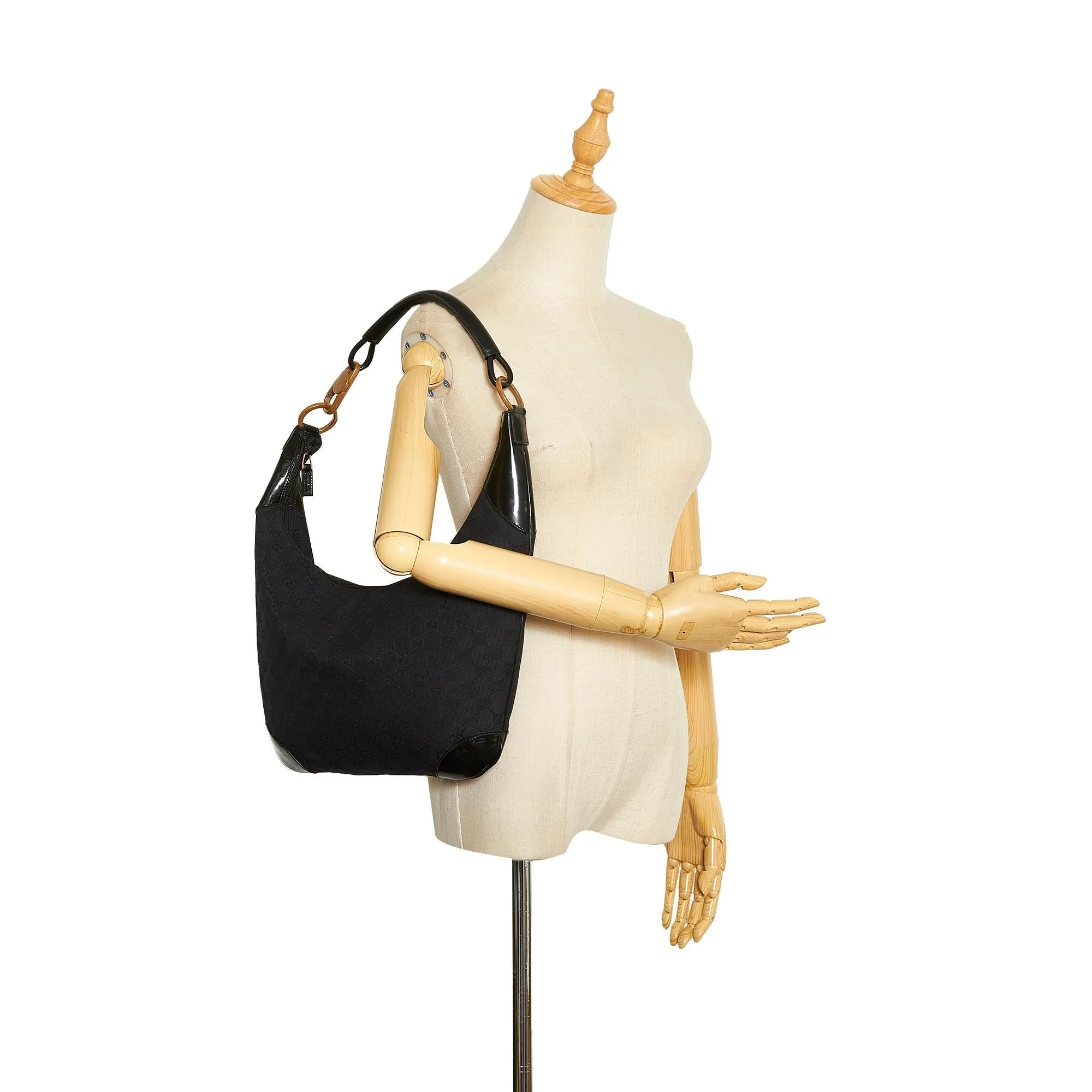 Gucci GG Canvas Shoulder Bag (SHG-wkTZaU)