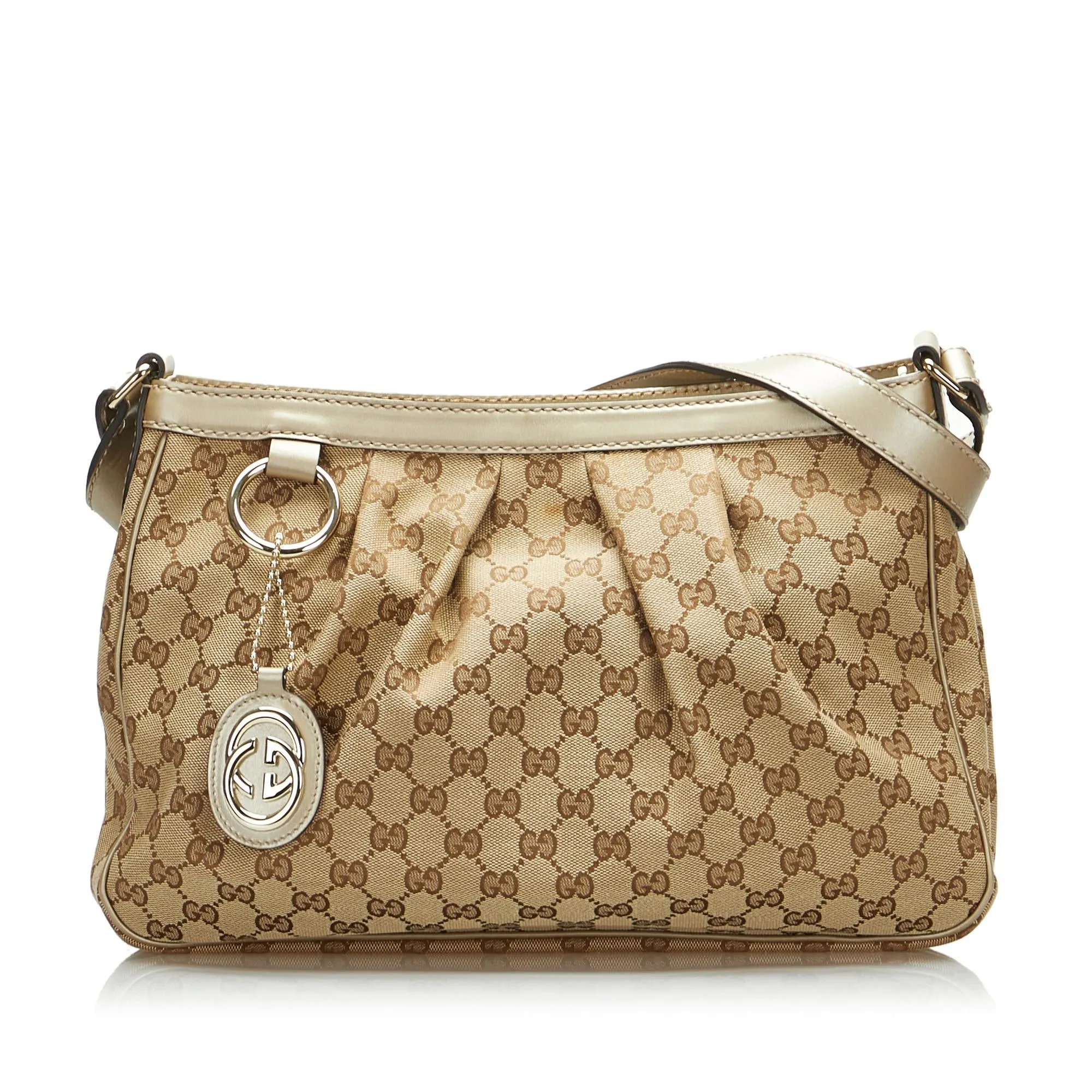 Gucci GG Canvas Sukey Crossbody (SHG-6B53zF)