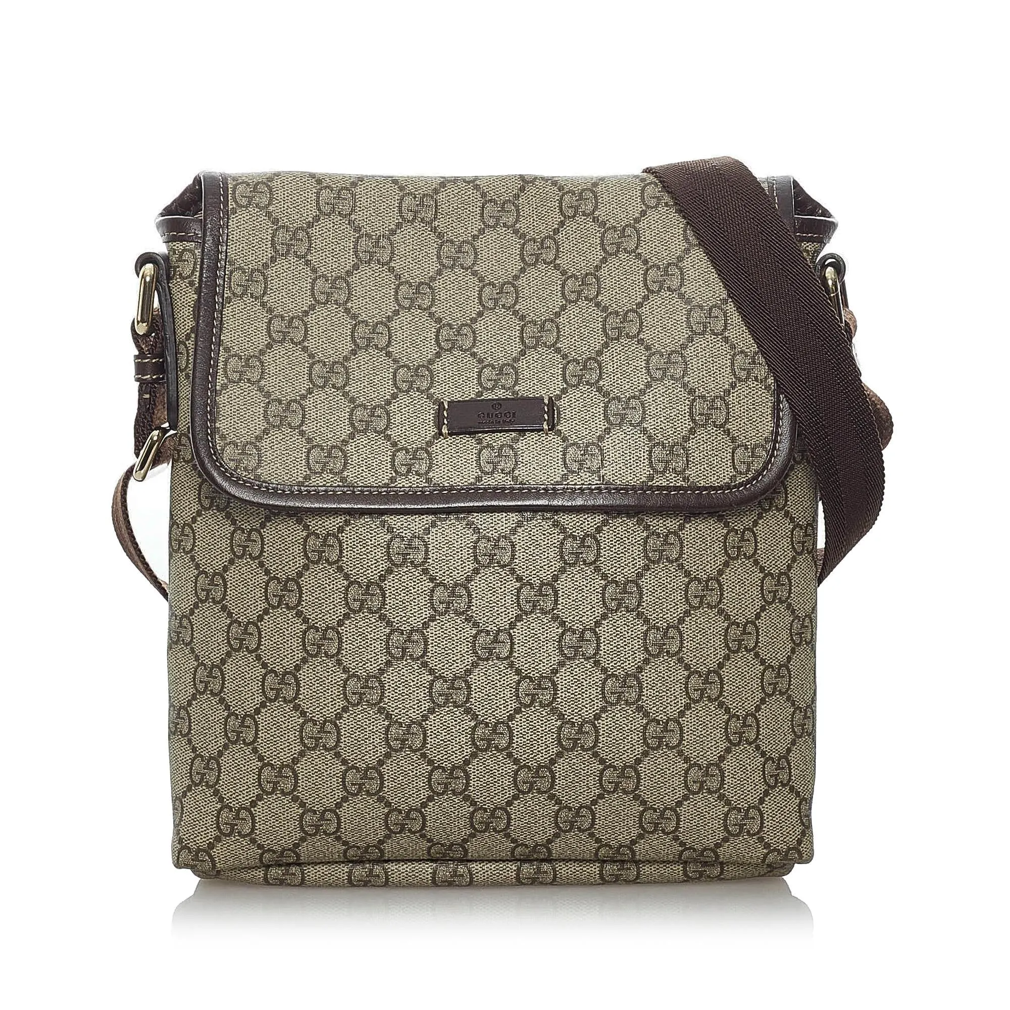 Gucci GG Supreme Crossbody Bag (SHG-29805)