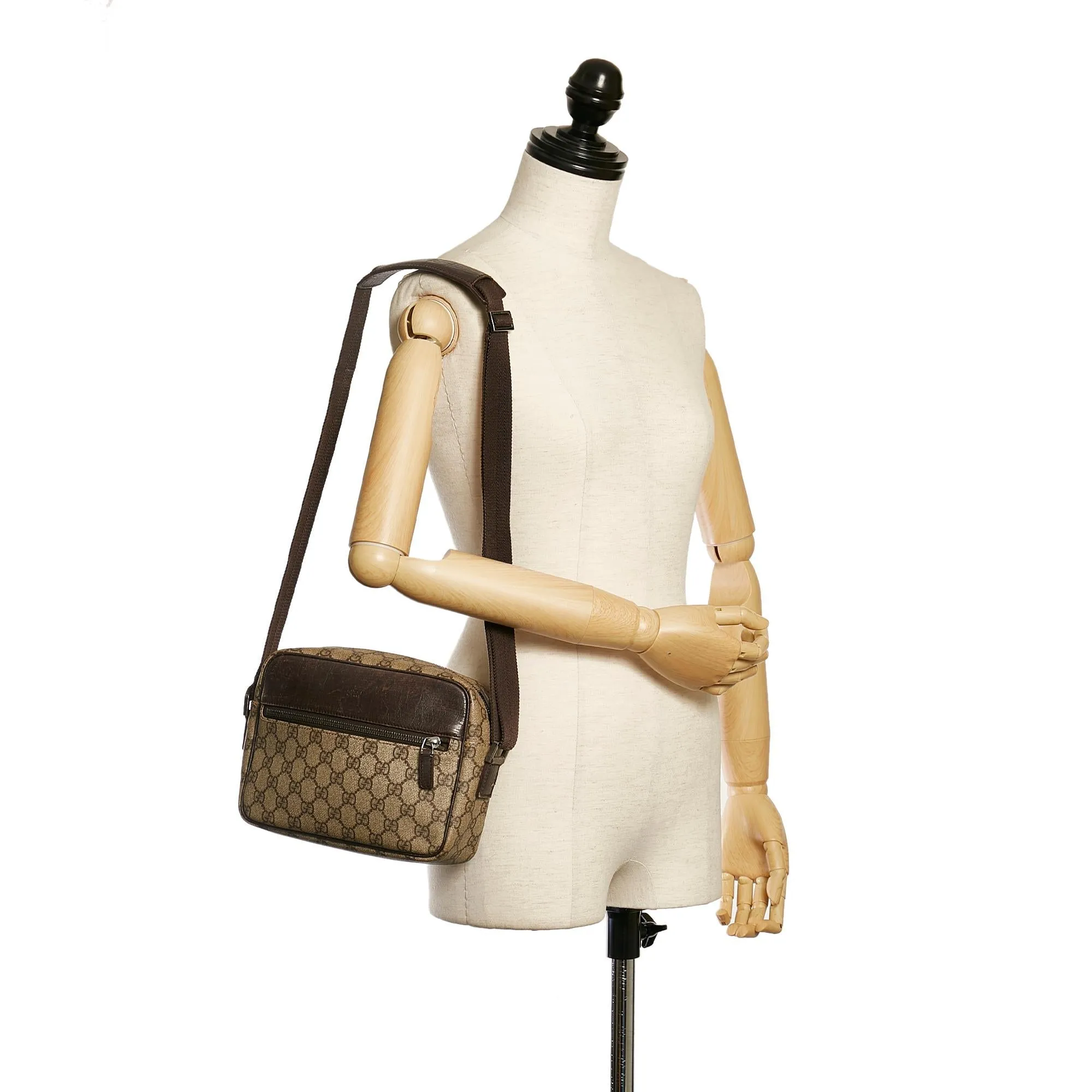 Gucci GG Supreme Crossbody Bag (SHG-33735)