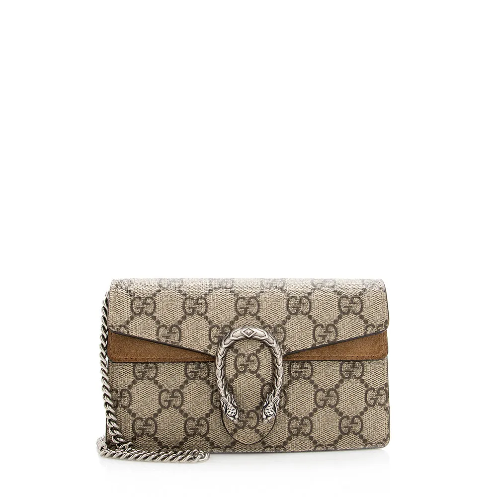 Gucci GG Supreme Dionysus Super Mini Bag (SHF-20253)