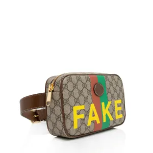 Gucci GG Supreme Fake/Not Small Belt Bag - Size 34 / 85 (SHF-p0qQDE)