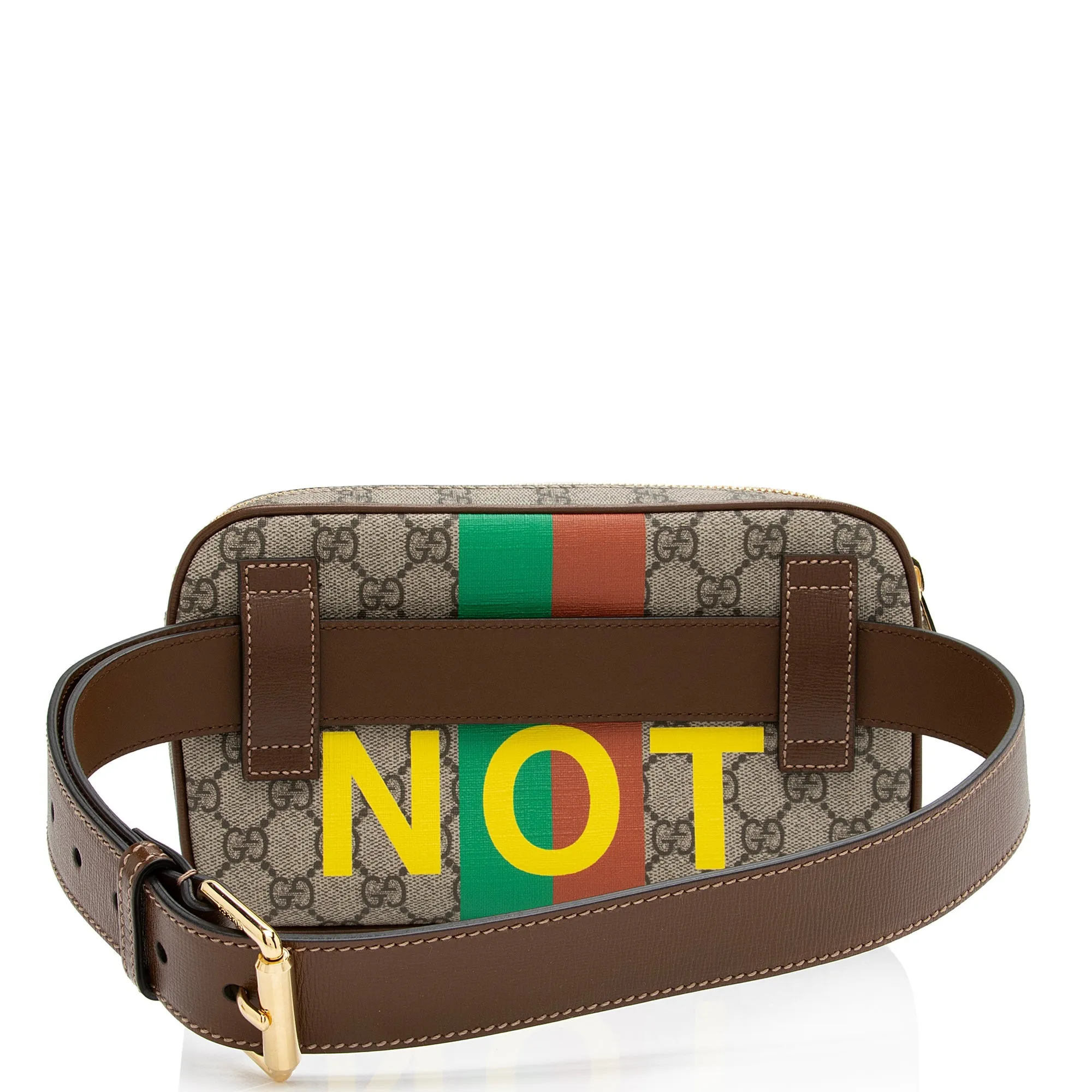 Gucci GG Supreme Fake/Not Small Belt Bag - Size 34 / 85 (SHF-p0qQDE)