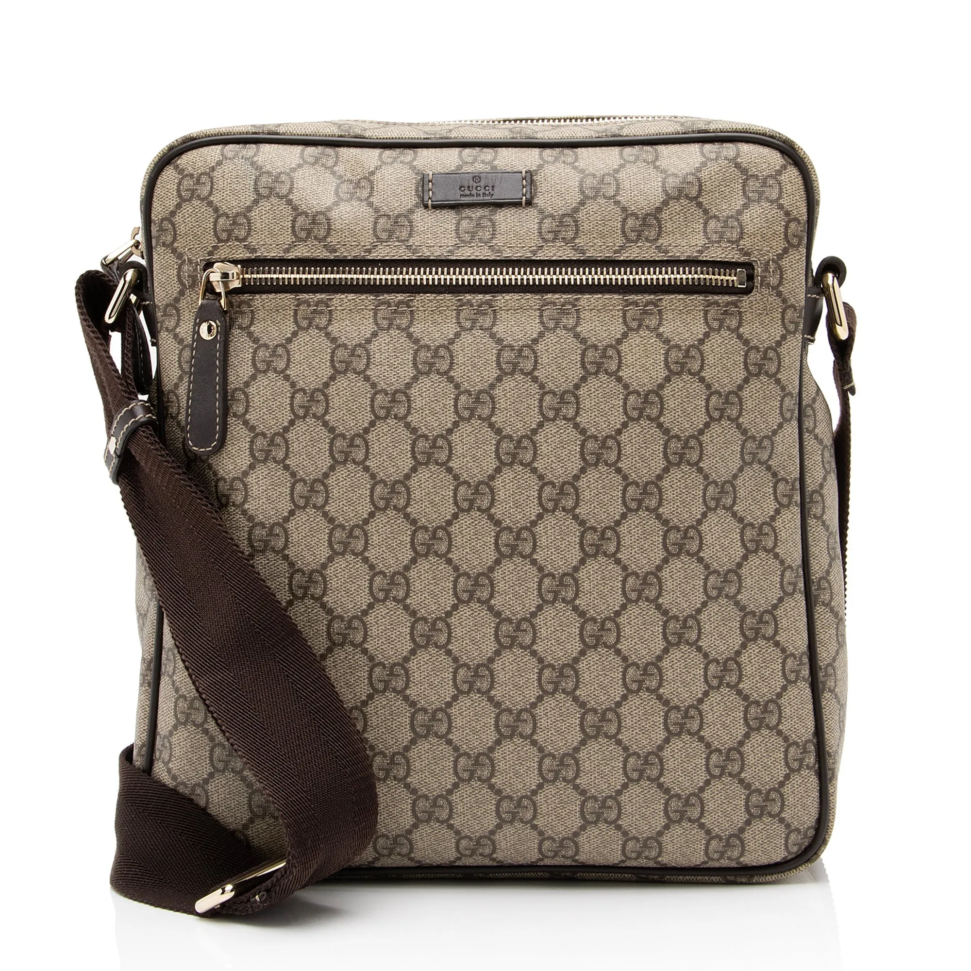 Gucci GG Supreme Medium Messenger Bag (SHF-23639)
