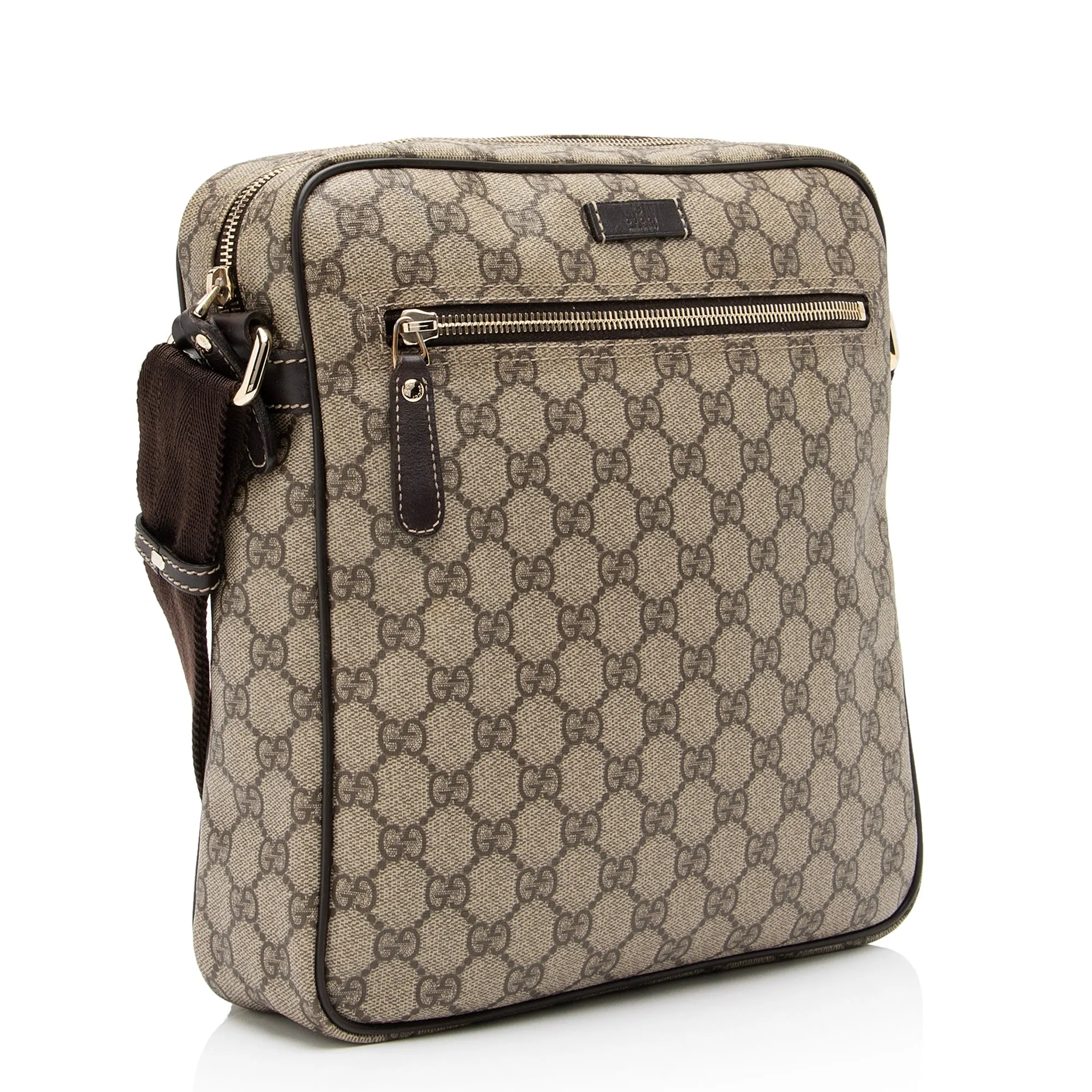 Gucci GG Supreme Medium Messenger Bag (SHF-23639)