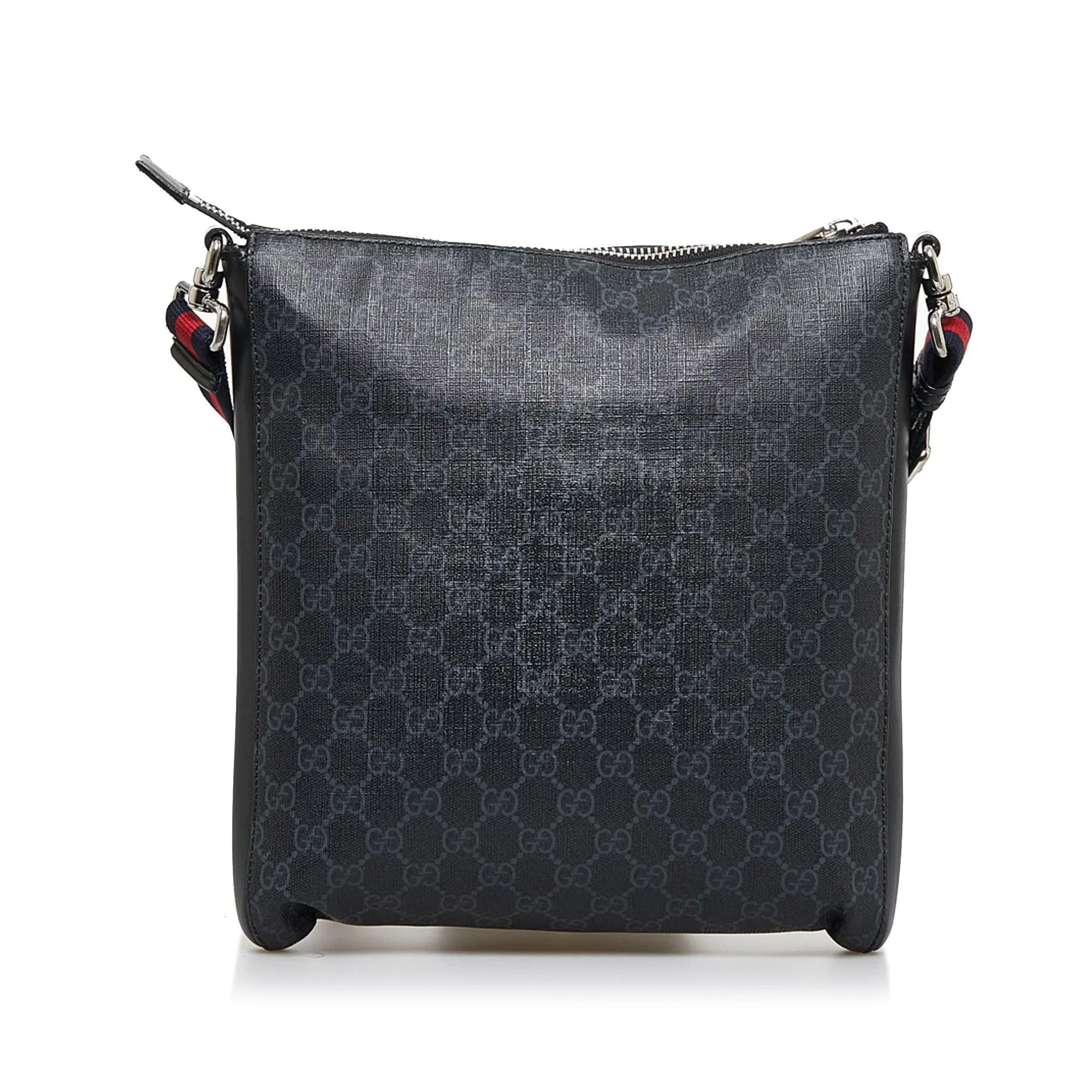 Gucci GG Supreme Night Courier Crossbody Bag (SHG-2BMRhr)
