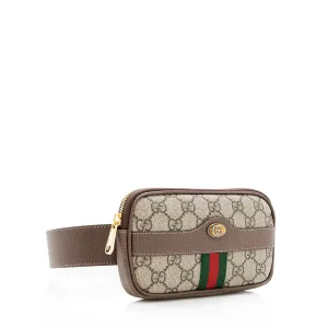 Gucci GG Supreme Ophidia Phone Case Belt Bag - Size 34 / 85 (SHF-20457)