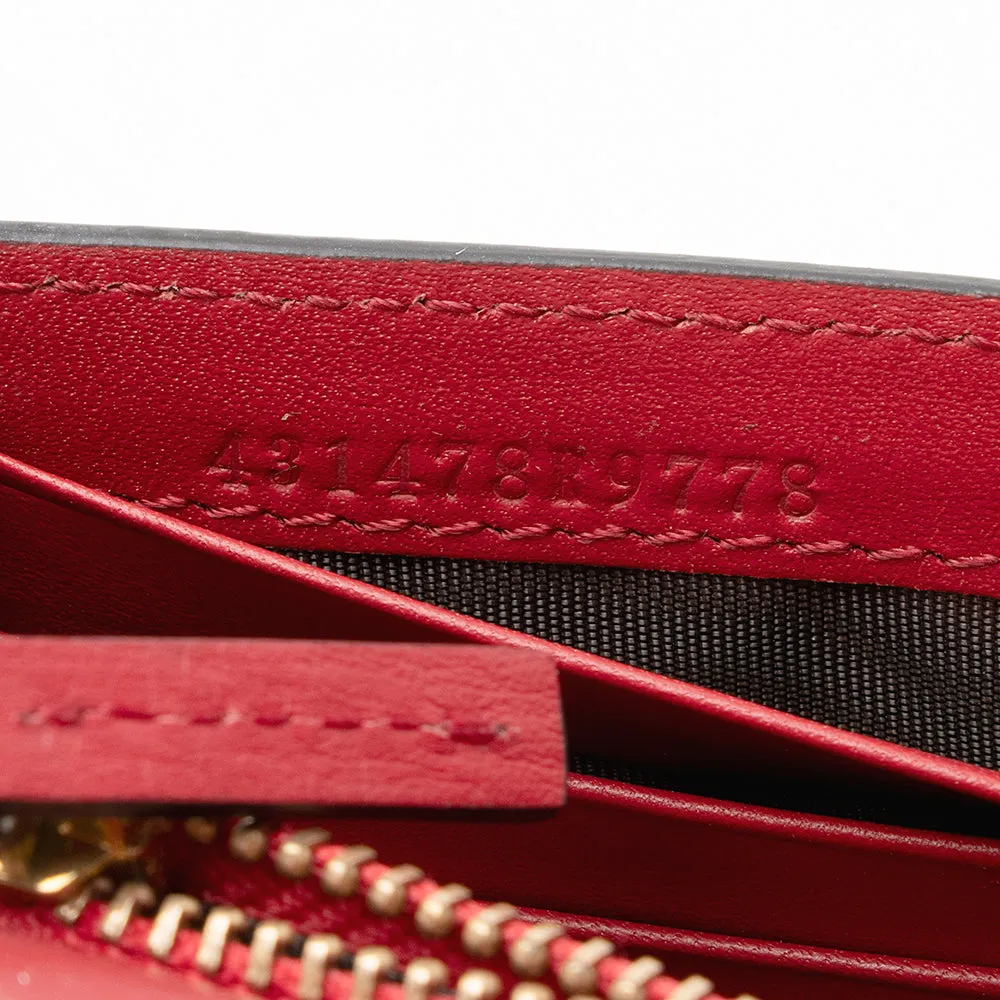 Gucci GG Supreme Peony Mini Wallet on Chain Bag (SHF-18447)