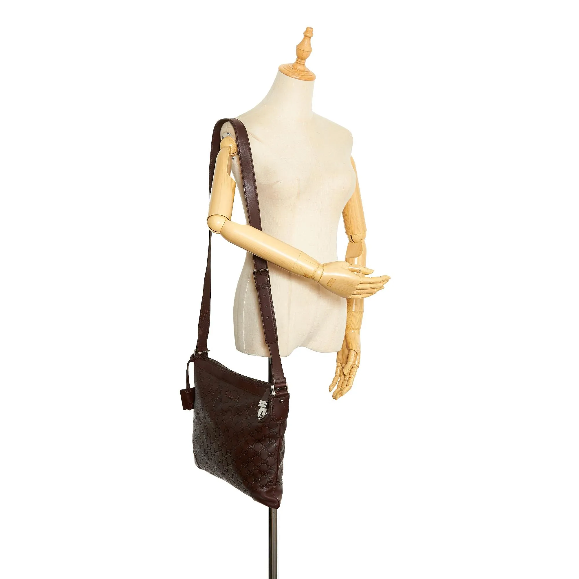 Gucci Guccissima Crossbody Bag (SHG-WvF8Kk)