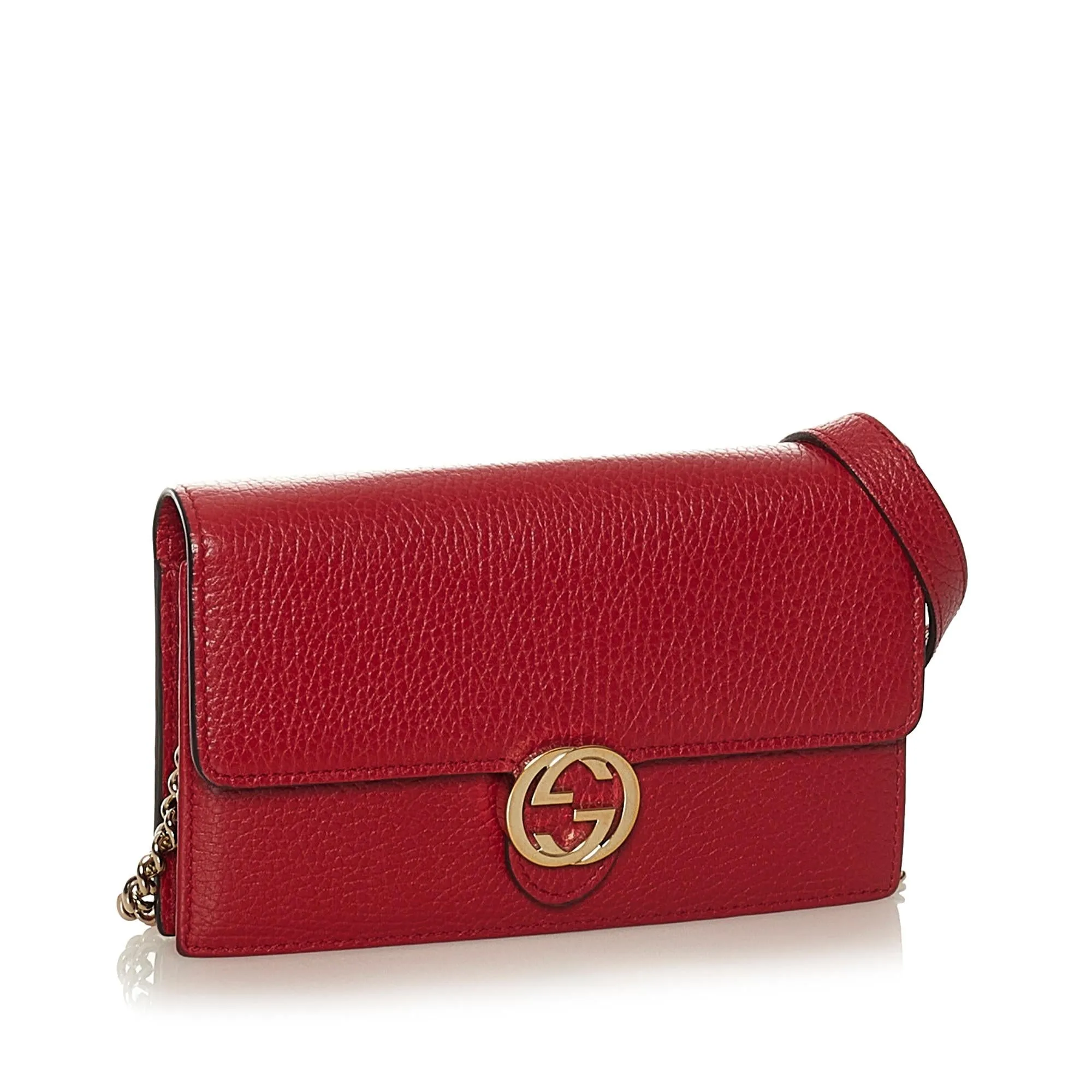 Gucci Interlocking G Wallet On Chain (SHG-35312)