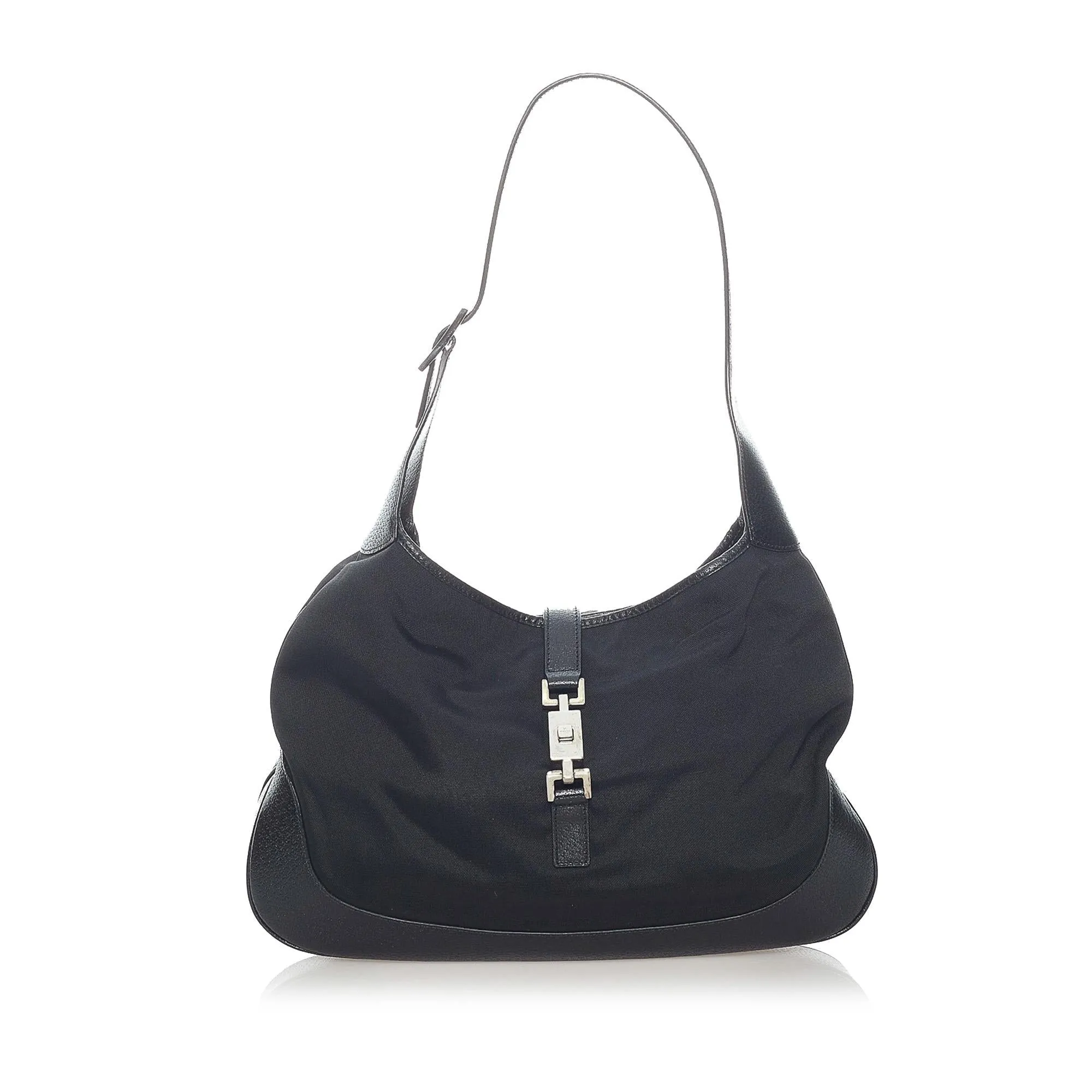 Gucci Jackie Canvas Shoulder Bag (SHG-32832)