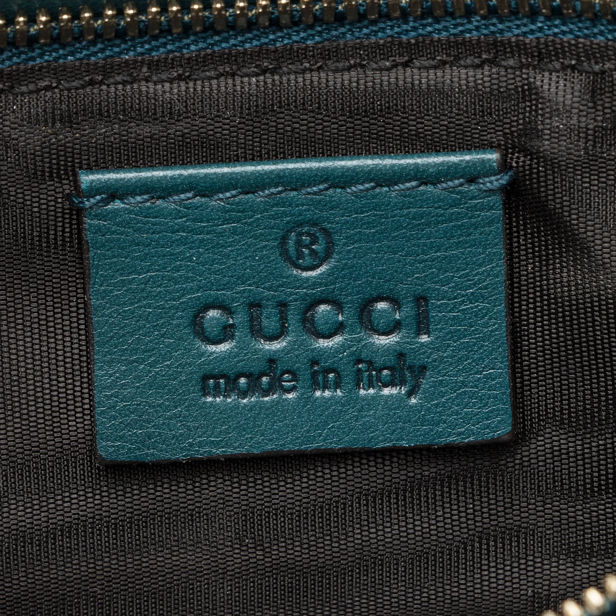 Gucci Leather 1973 Flap Medium Shoulder Bag (SHF-22205)