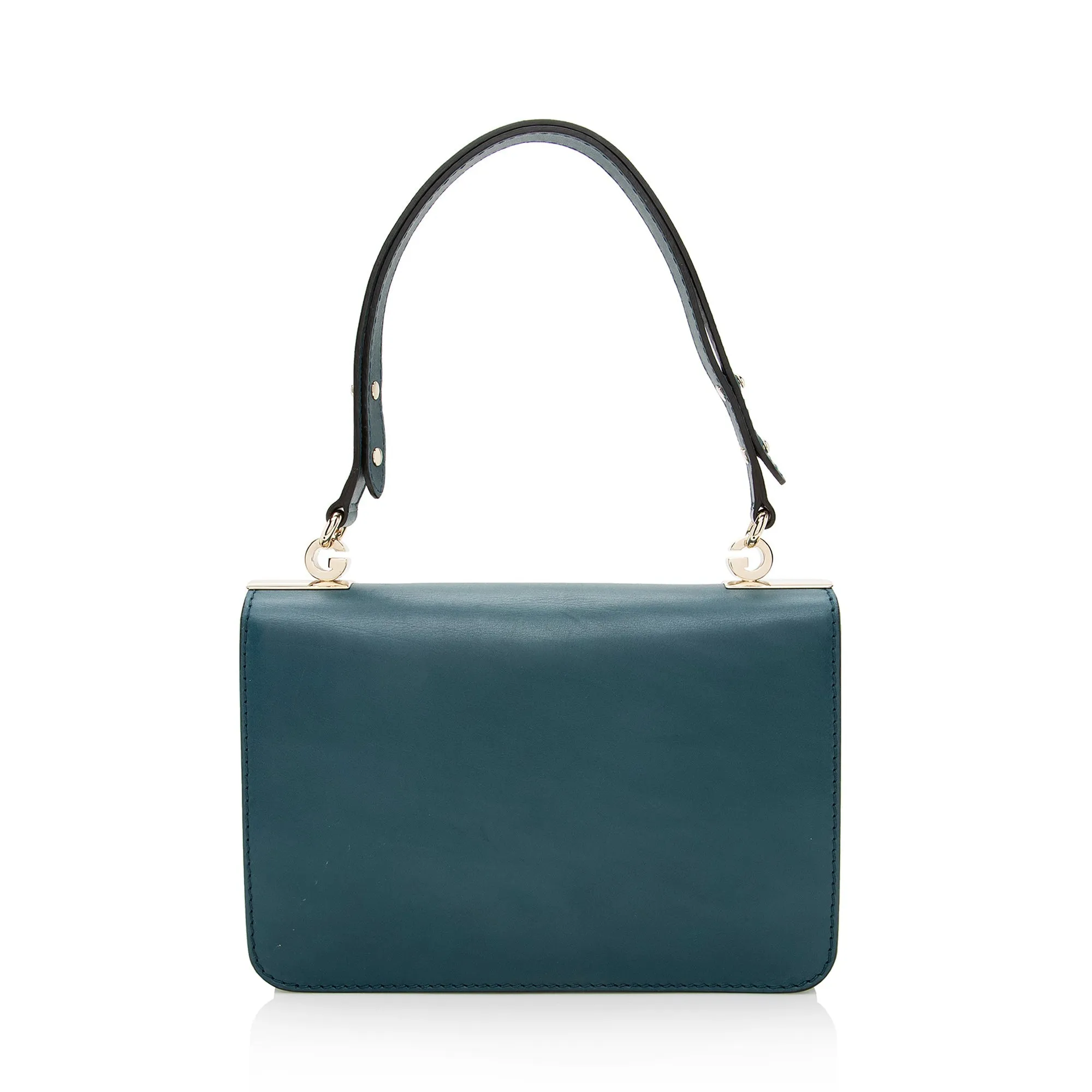 Gucci Leather 1973 Flap Medium Shoulder Bag (SHF-22205)