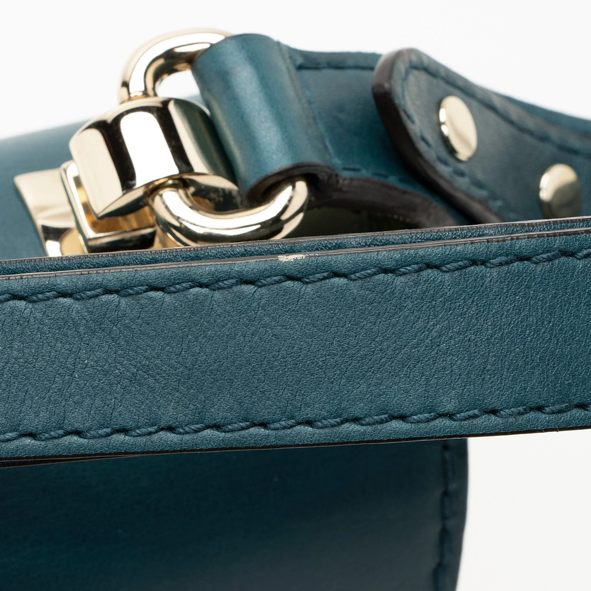 Gucci Leather 1973 Flap Medium Shoulder Bag (SHF-22205)