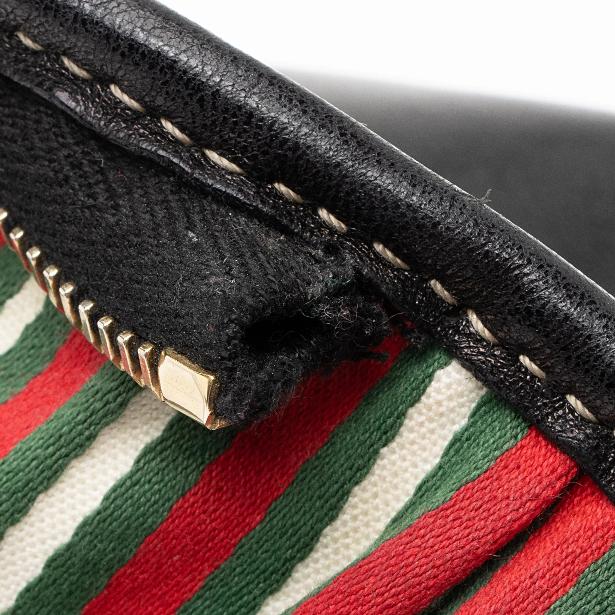 Gucci Leather Britt Messenger Bag (SHF-23050)