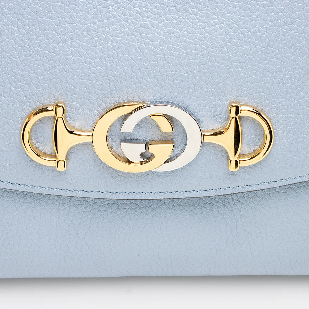 Gucci Leather Zumi Crossbody Bag (SHF-20256)