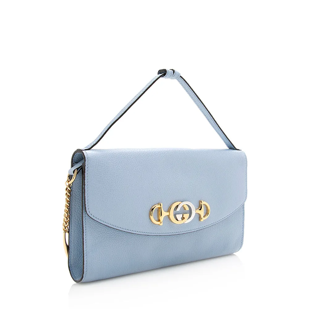 Gucci Leather Zumi Crossbody Bag (SHF-20256)