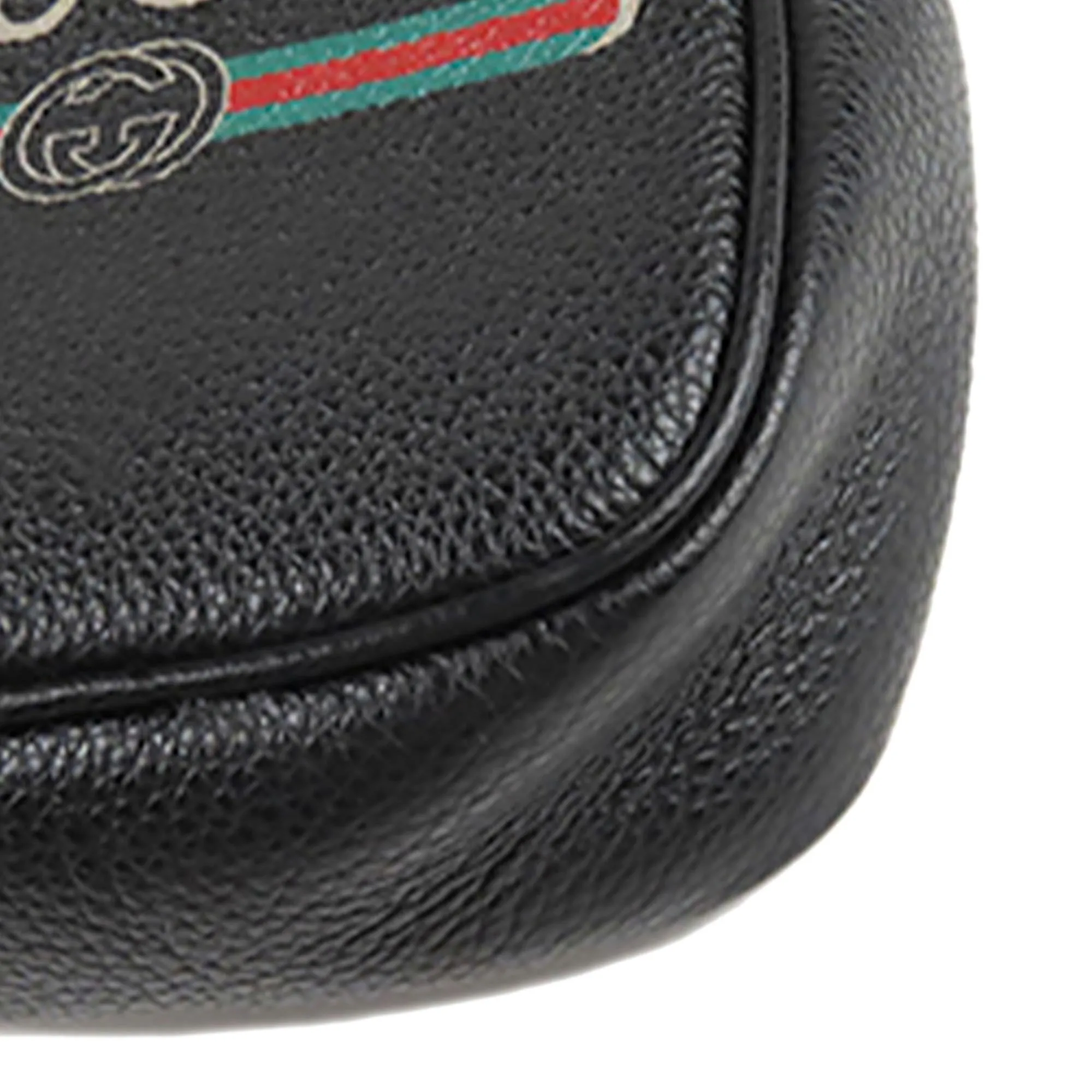 Gucci Logo Leather Crossbody Bag (SHG-34815)
