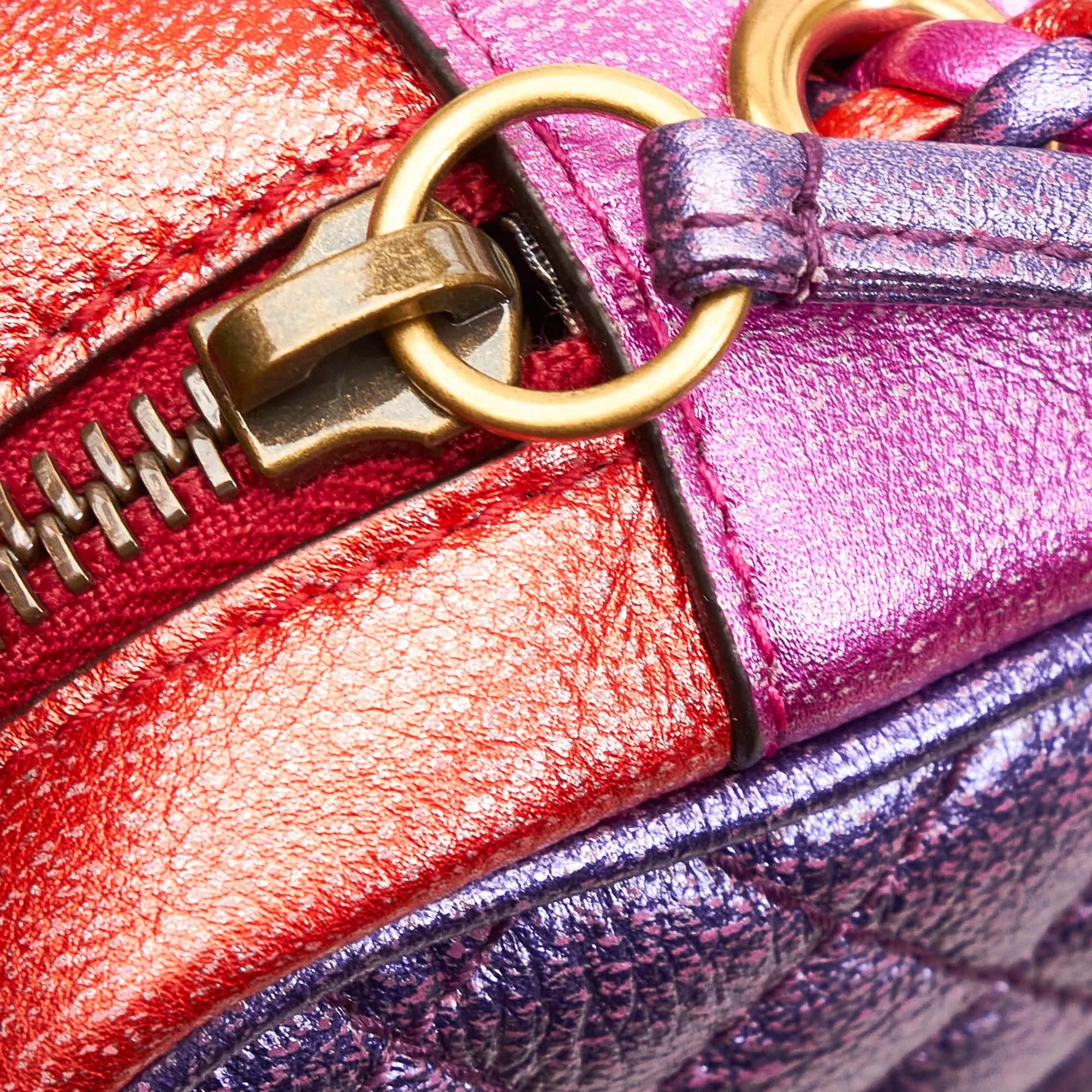 Gucci Mini Trapuntata Leather Crossbody Bag (SHG-30211)