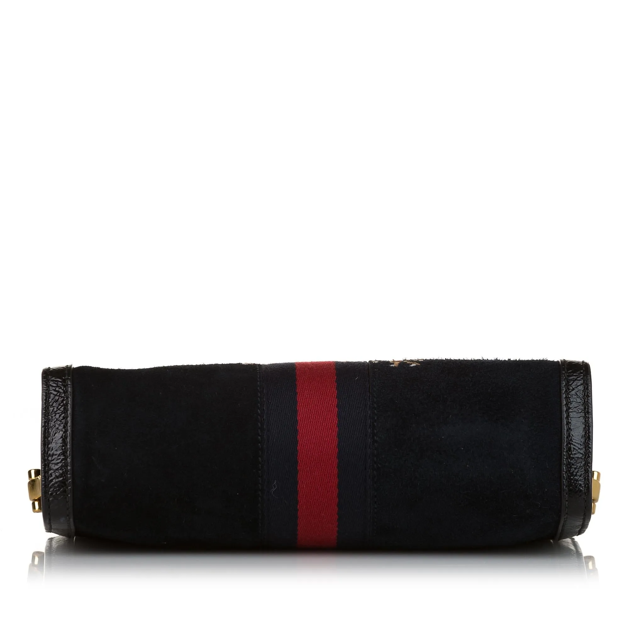 Gucci Ophidia Dragon Suede Crossbody Bag (SHG-34212)