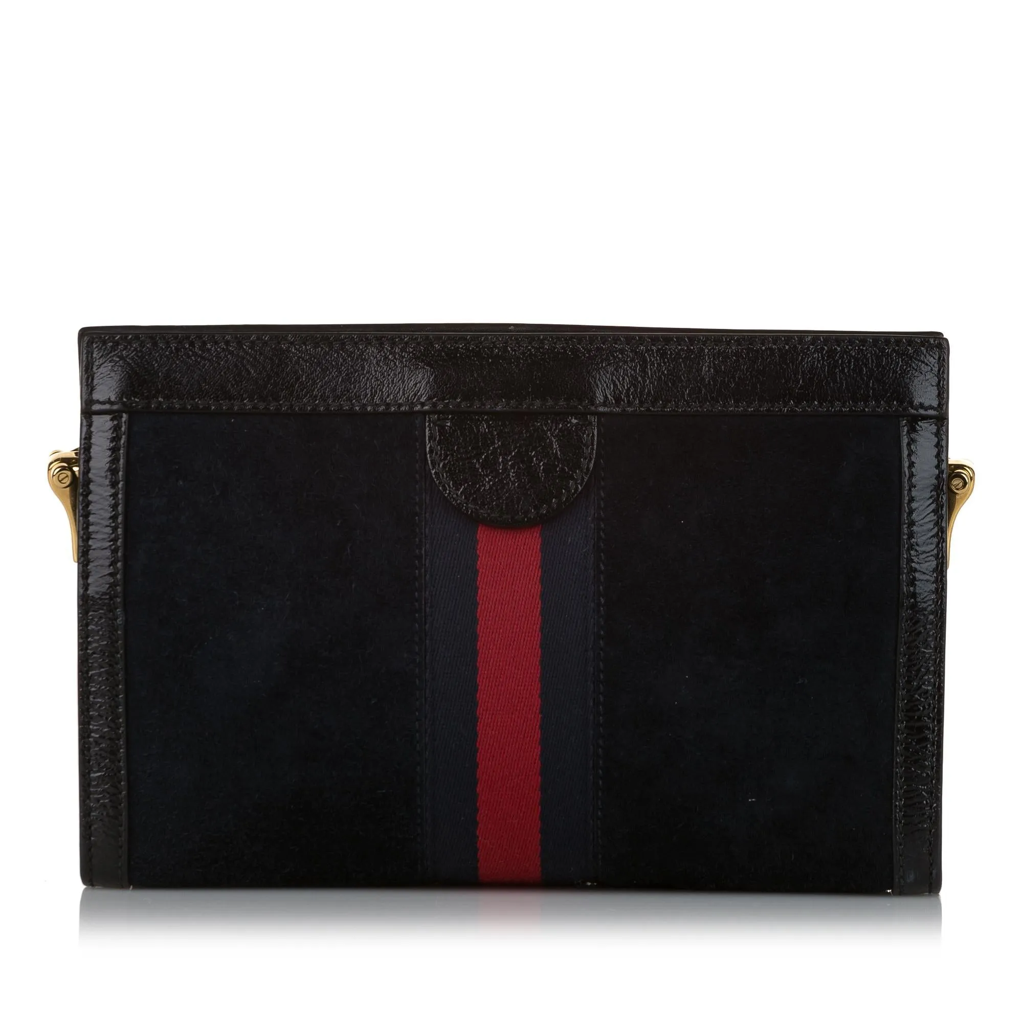 Gucci Ophidia Dragon Suede Crossbody Bag (SHG-34212)