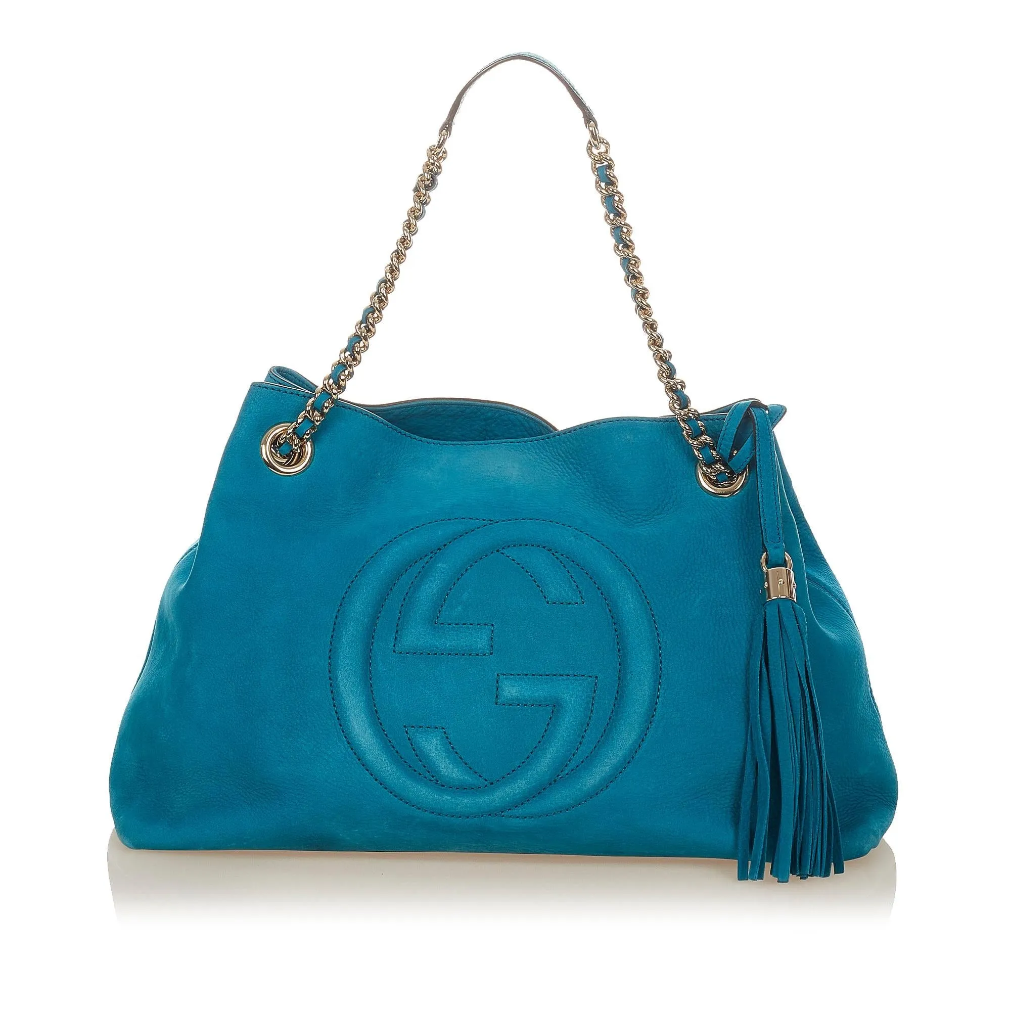 Gucci Soho Chain Leather Shoulder Bag (SHG-31933)