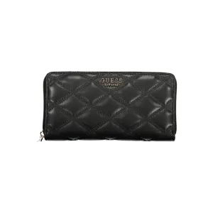 Guess Jeans Black Polyethylene Women Wallet