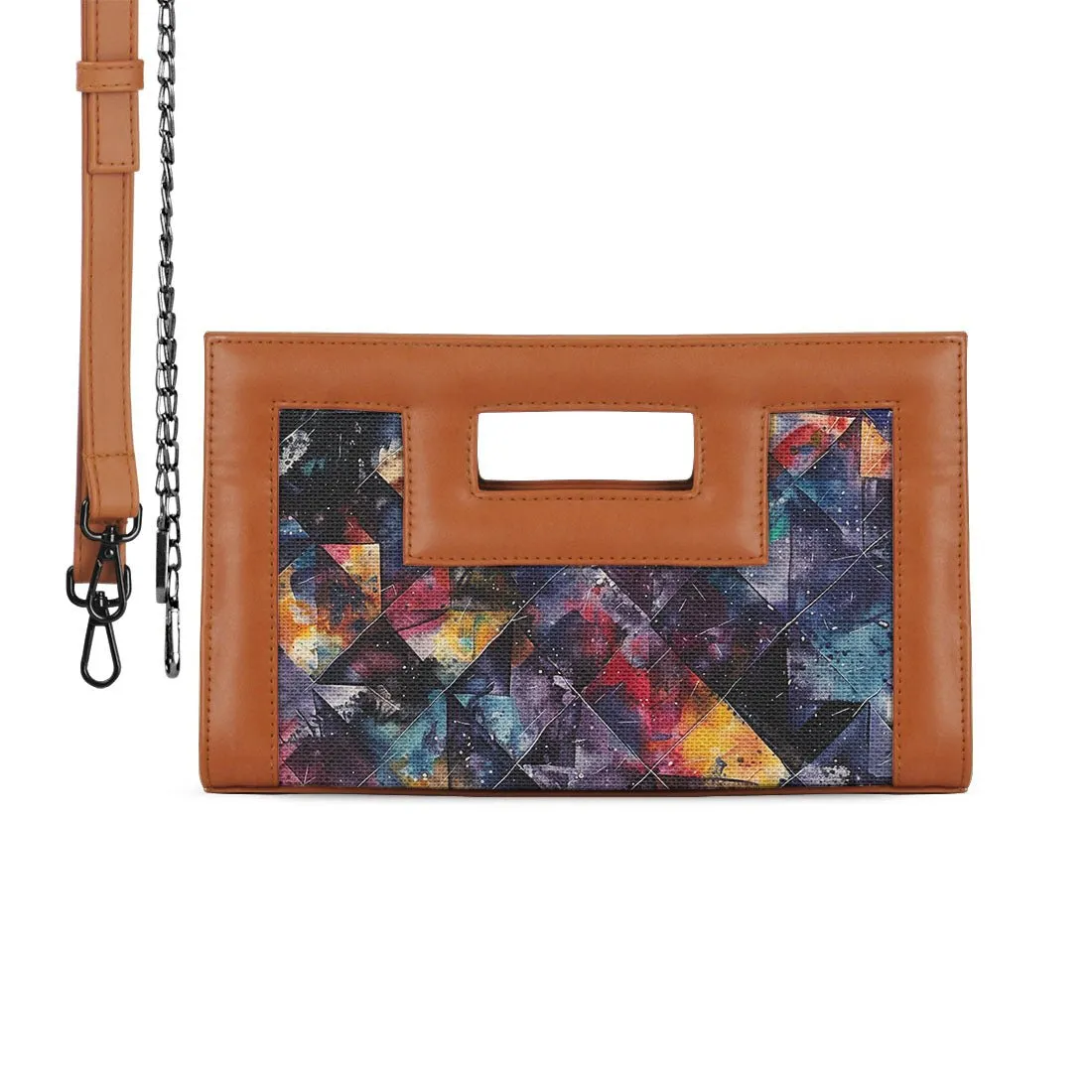 Havana City Sleek Clutch Dark Shapes