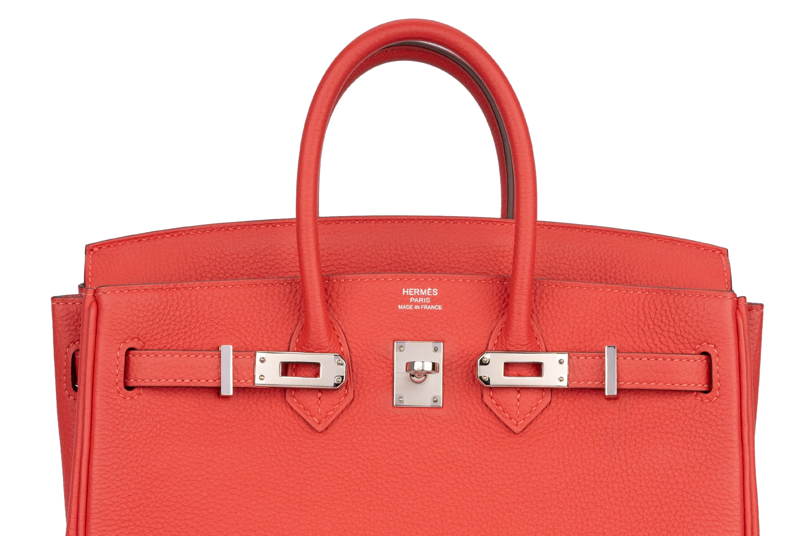 Hermès Birkin 25		Togo 	Bougainvillier 	PHW