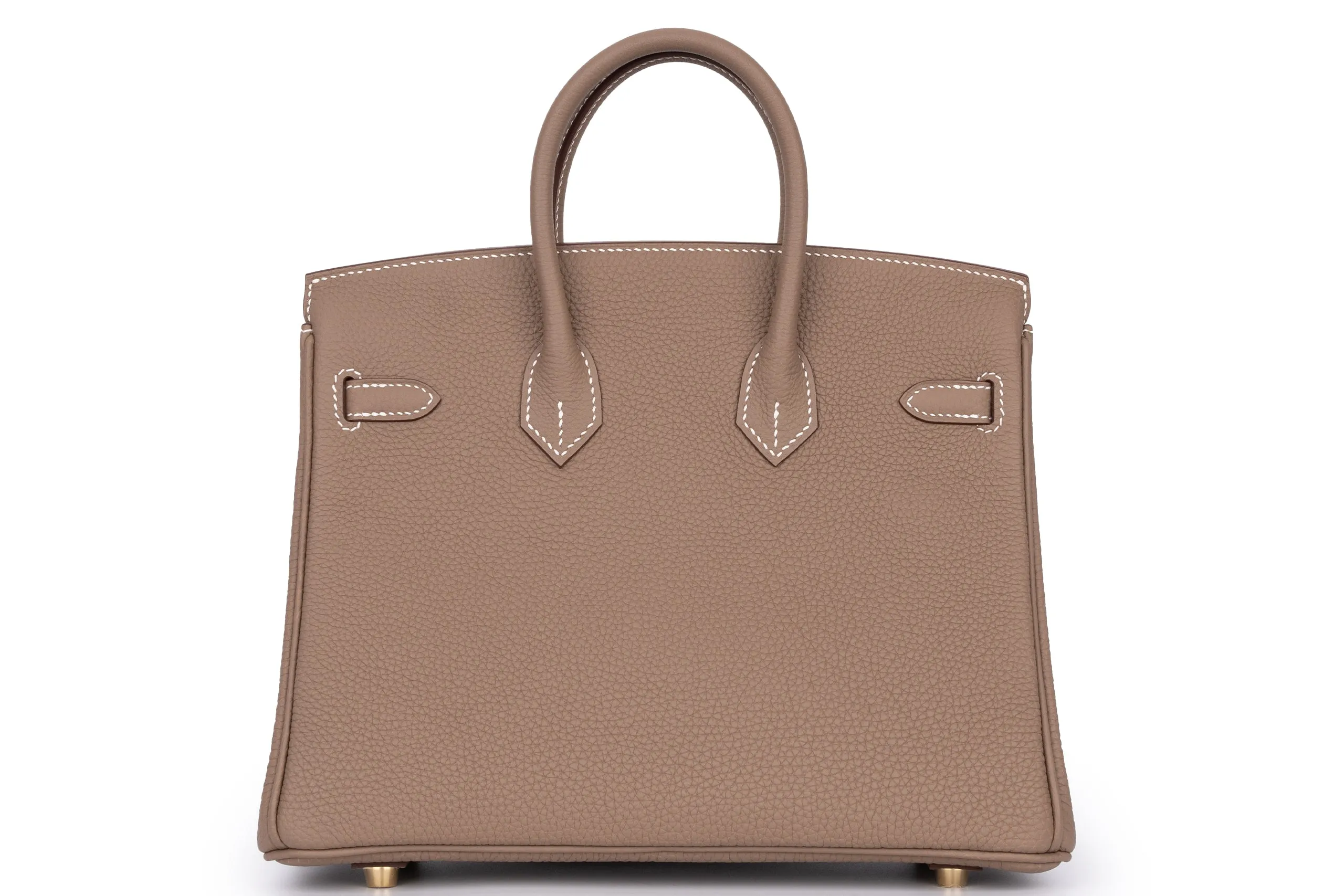 Hermès Birkin 25 		Togo	Etoupe	GHW