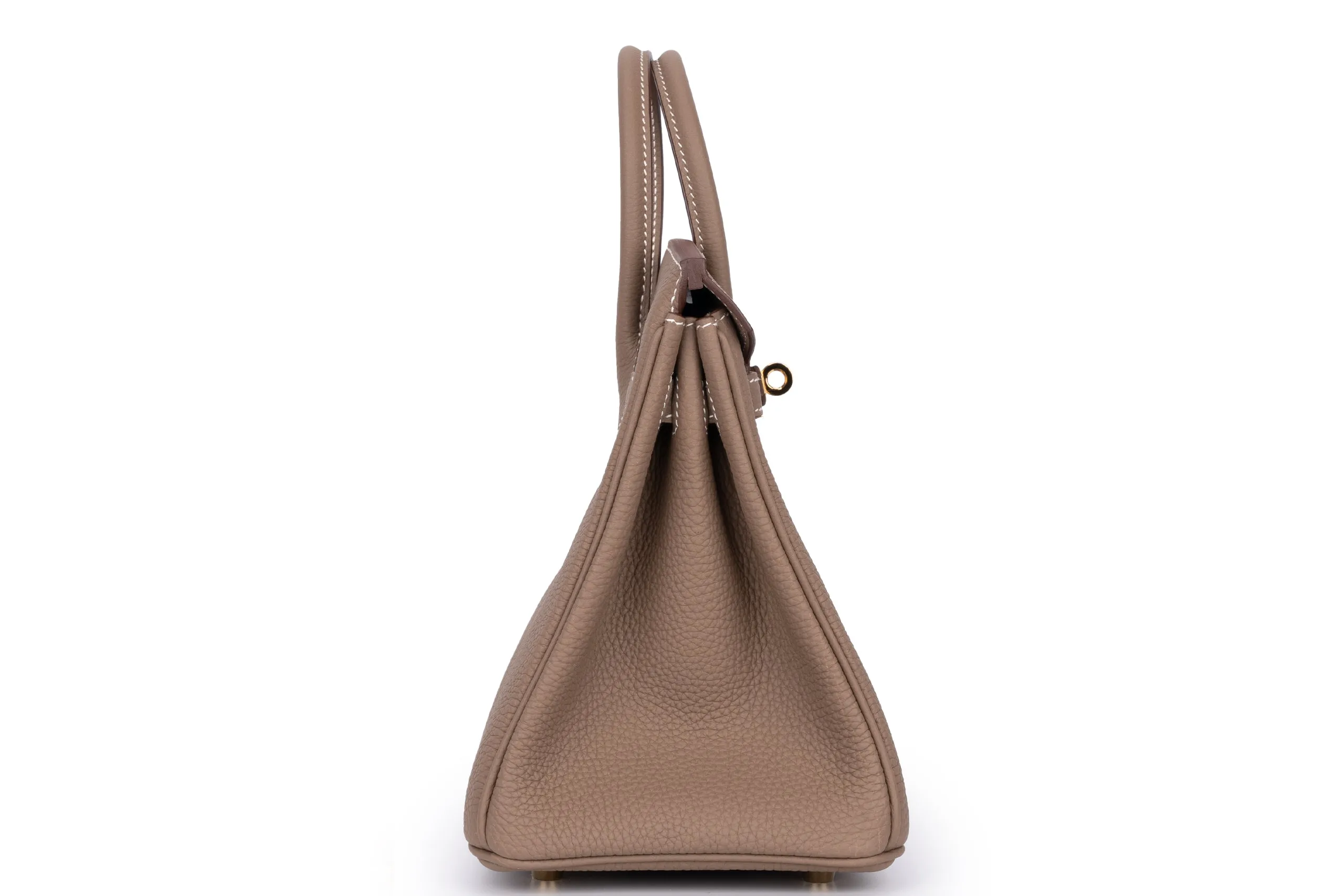 Hermès Birkin 25 		Togo	Etoupe	GHW