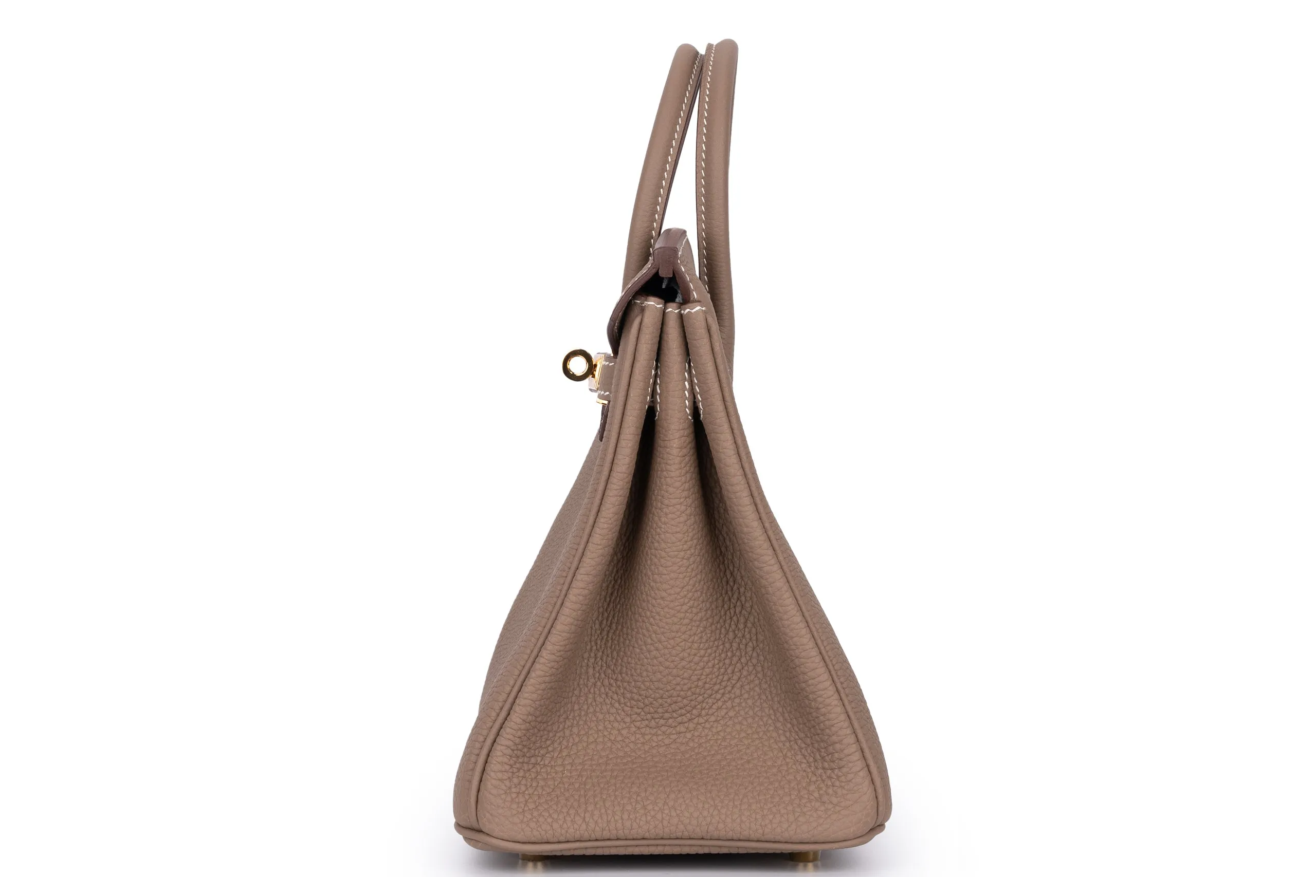 Hermès Birkin 25 		Togo	Etoupe	GHW