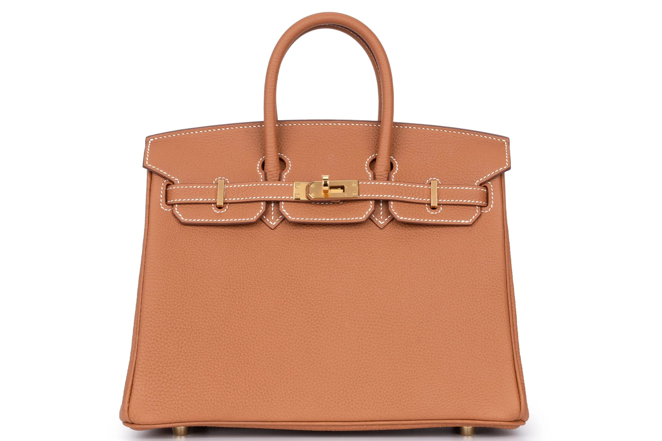 Hermès Birkin 25 Togo	Gold	GHW
