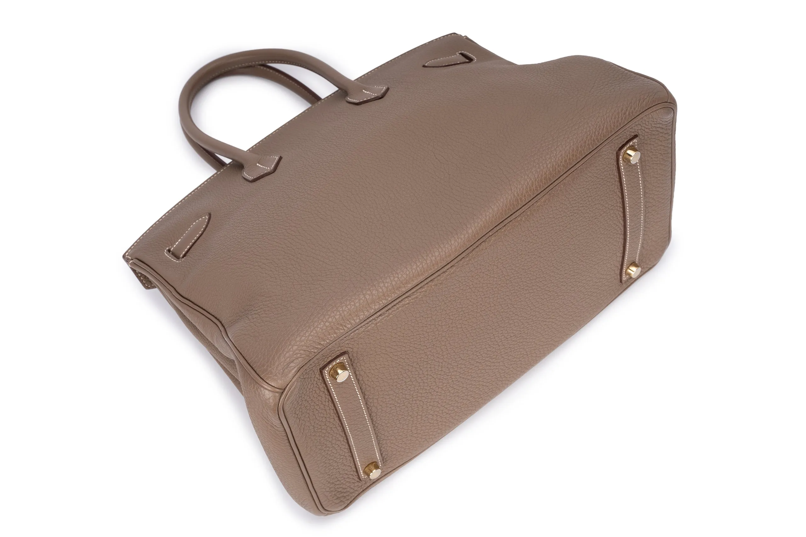 Hermès Birkin 35 		Togo	Etoupe	GHW