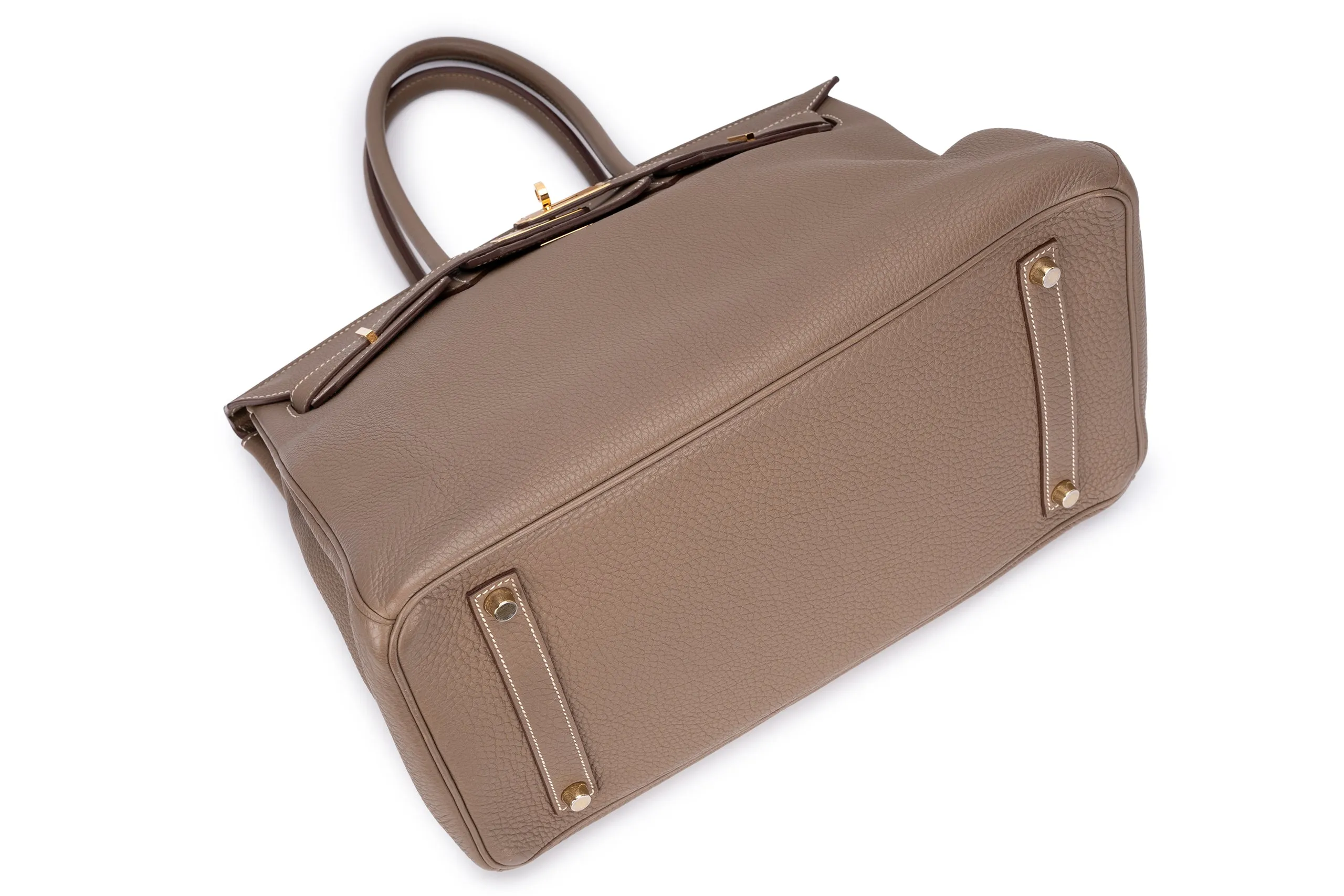 Hermès Birkin 35 		Togo	Etoupe	GHW