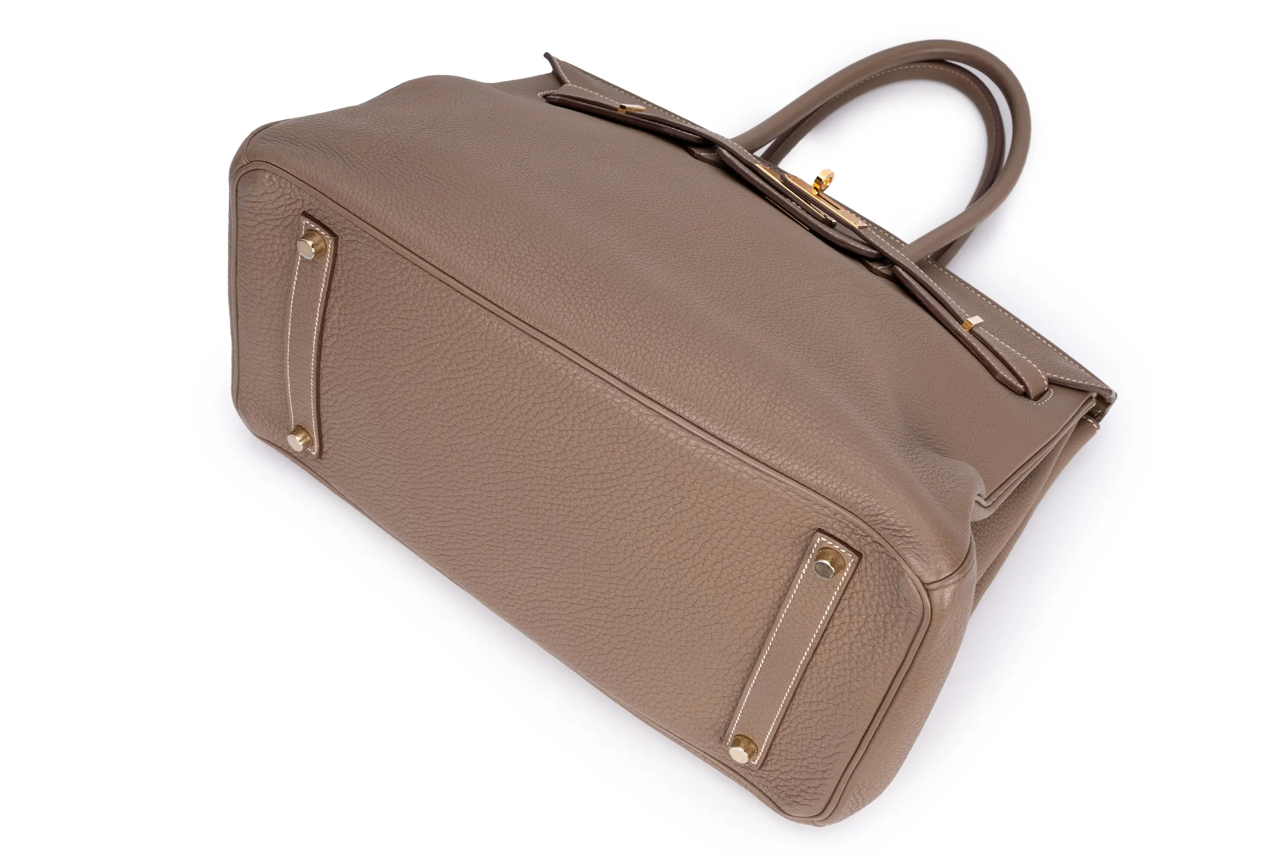 Hermès Birkin 35 		Togo	Etoupe	GHW