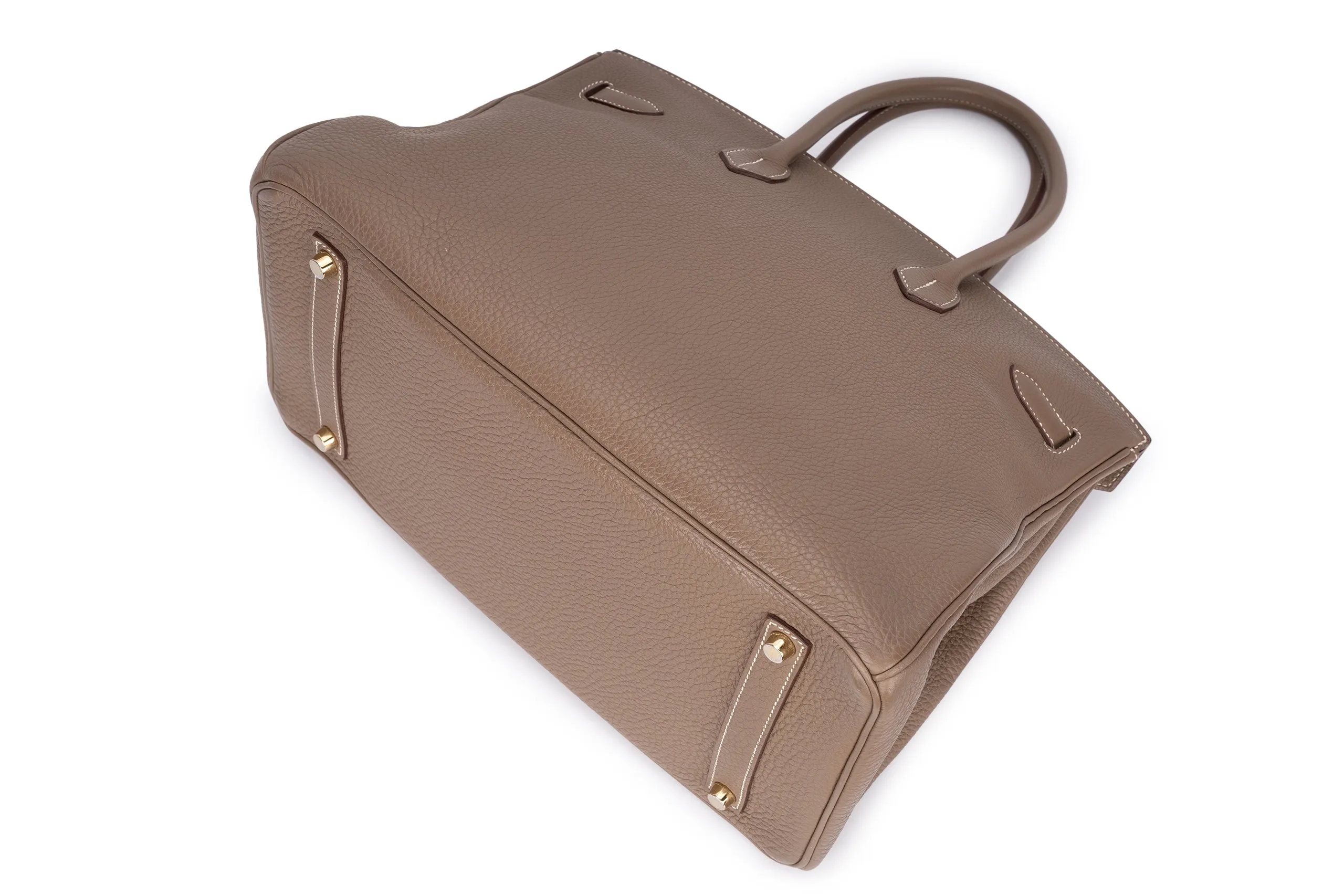 Hermès Birkin 35 		Togo	Etoupe	GHW