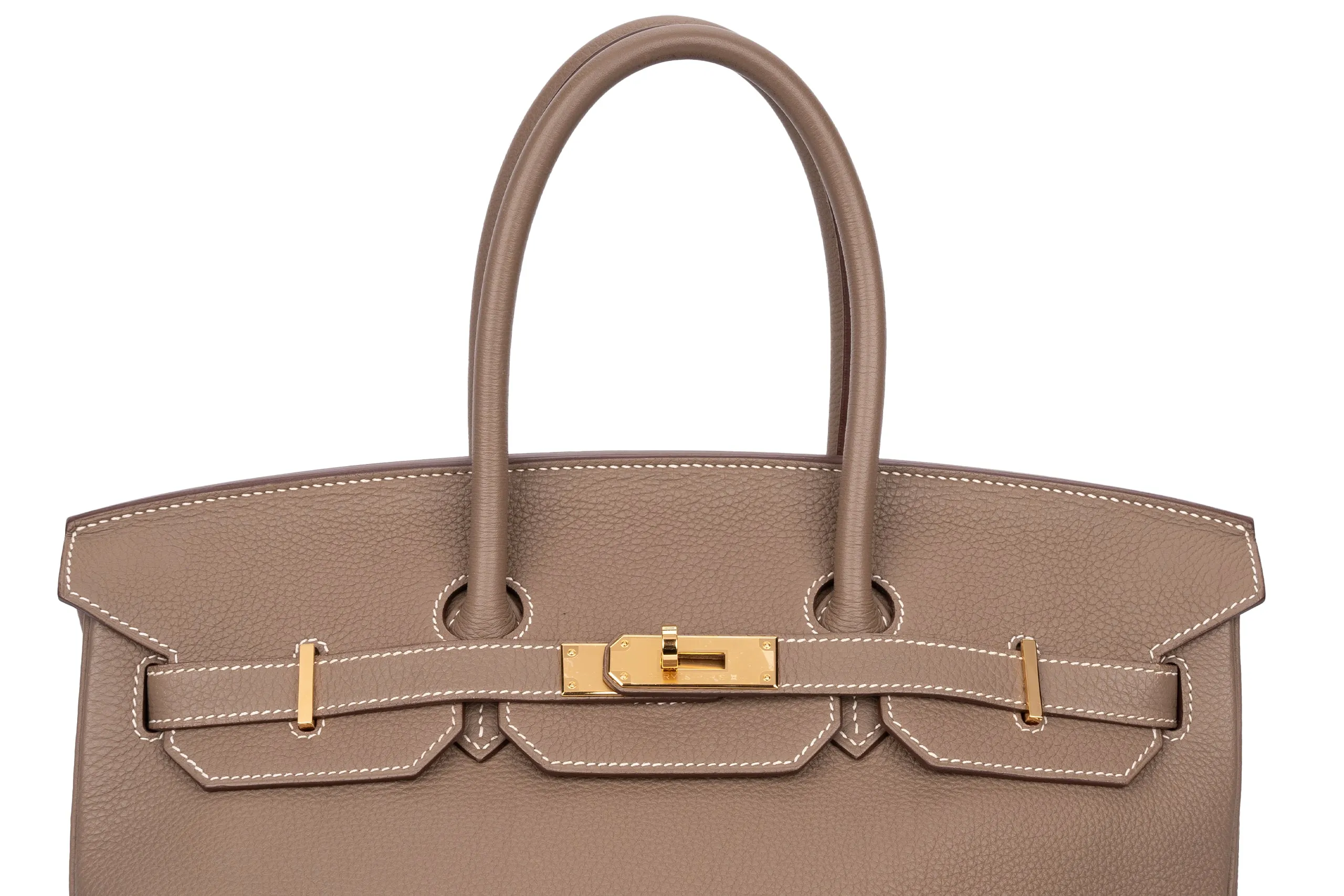 Hermès Birkin 35 		Togo	Etoupe	GHW